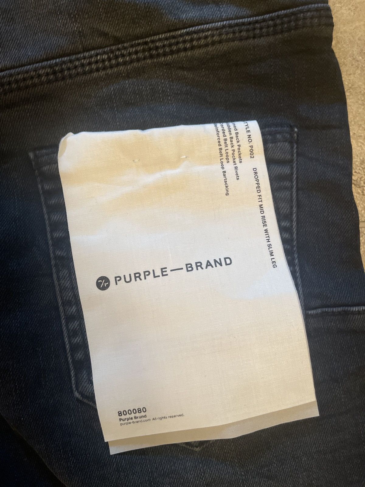 Purple Brand Purple Brand Black Wash jeans Size US 29 - 2 Thumbnail
