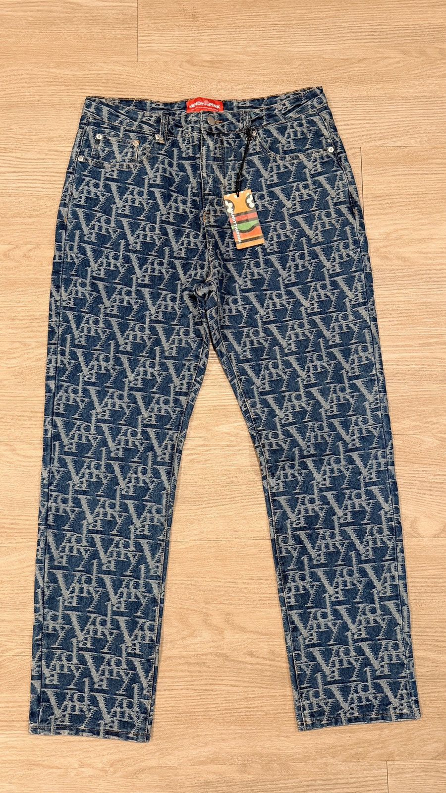 Vandy The Pink Vandy The Pink Jacquard Denim Size US 34 / EU 50 - 1 Thumbnail