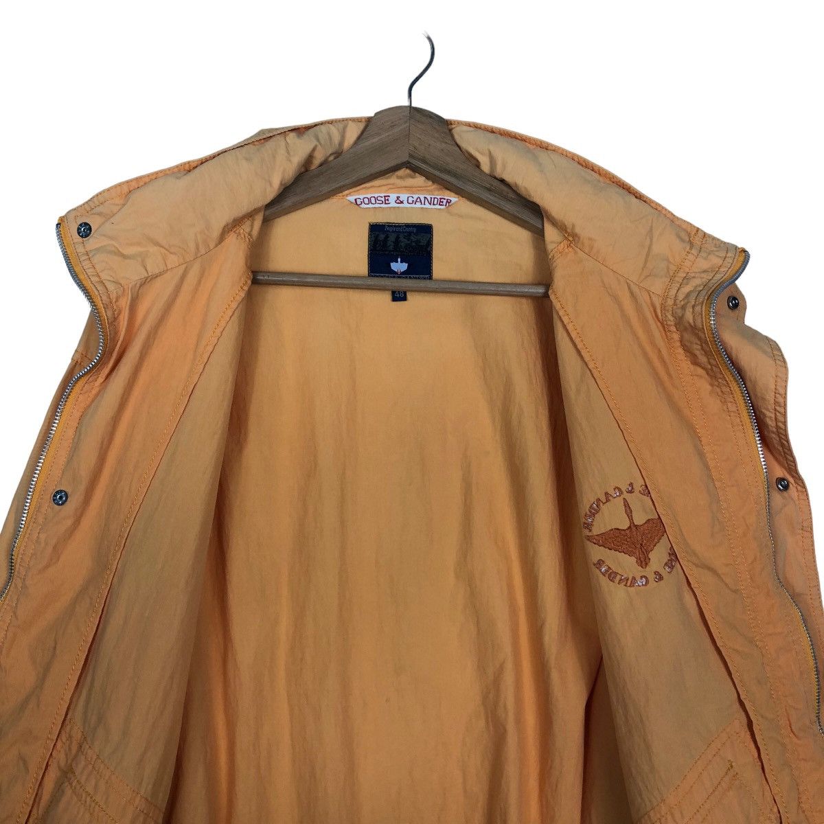 Japanese Brand 🔥90’s Vintage Bomber Jacket Parachute Design Goose & Gander Size US M / EU 48-50 / 2 - 10 Thumbnail