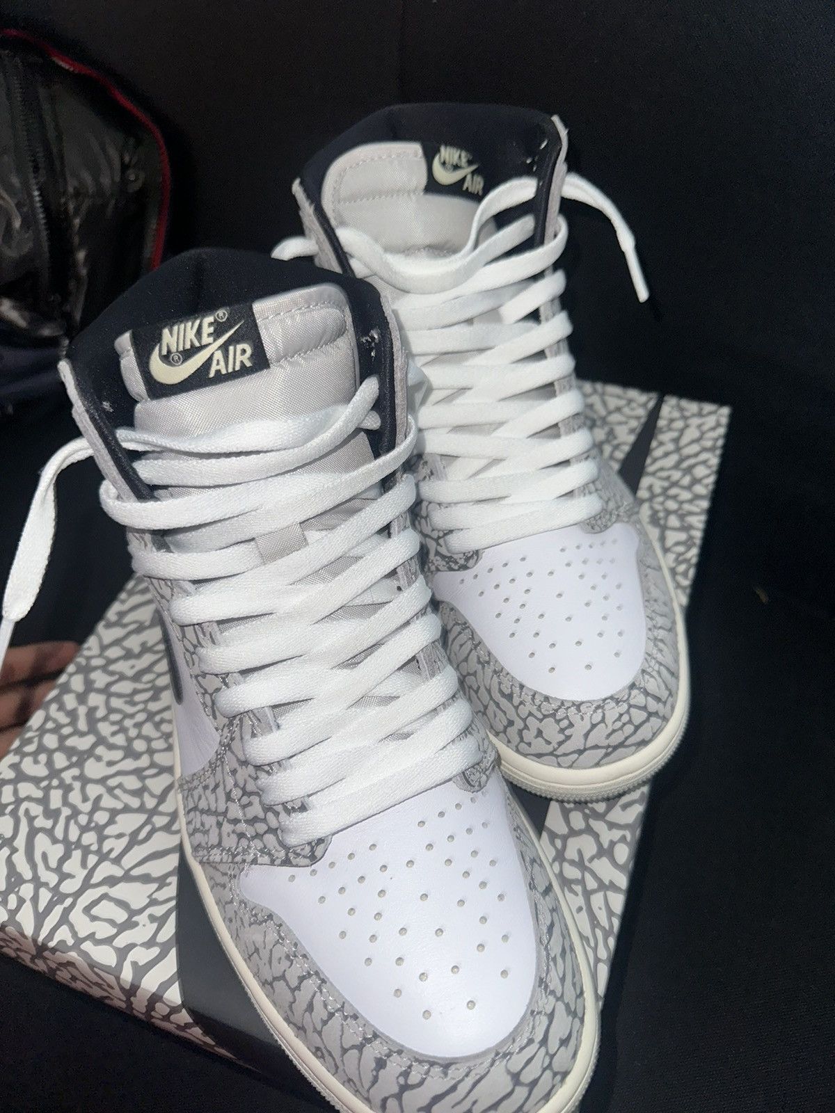 Jordan Brand Air Jorden 1 Retro High Og Tech grey Size US 10 / EU 43 - 4 Thumbnail