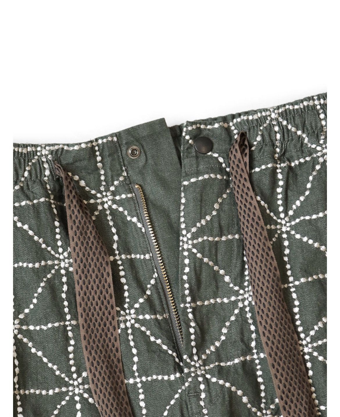 Kapital 8oz denim FOLK DOJO embroidery easy pants size 4 Size US 36 / EU 52 - 4 Thumbnail
