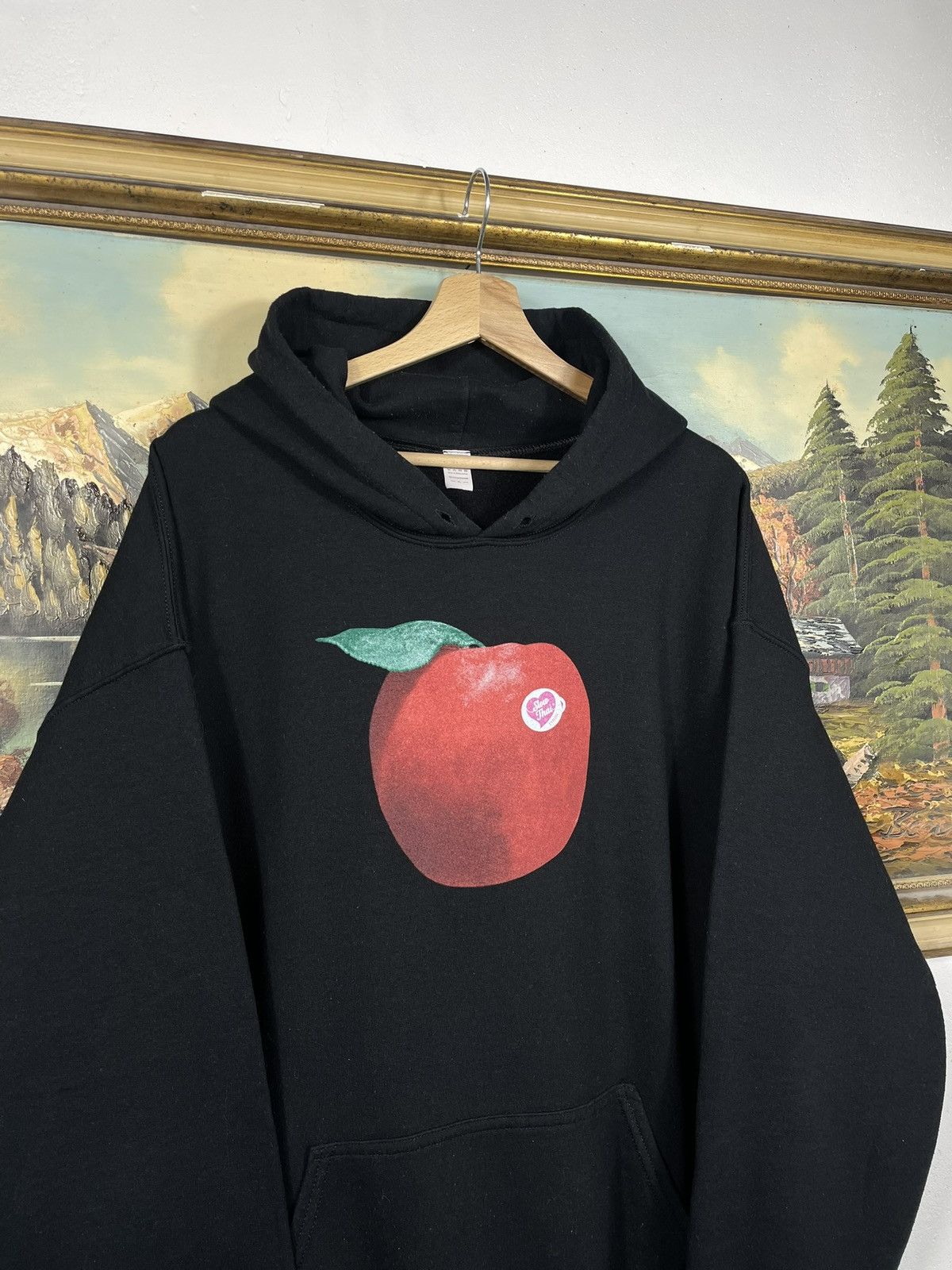 Band Tees × Rap Tees Slowthai Tyron Album Black Hoodie Baggy Loose Boxy Oversize Size US XL / EU 56 / 4 - 5 Thumbnail