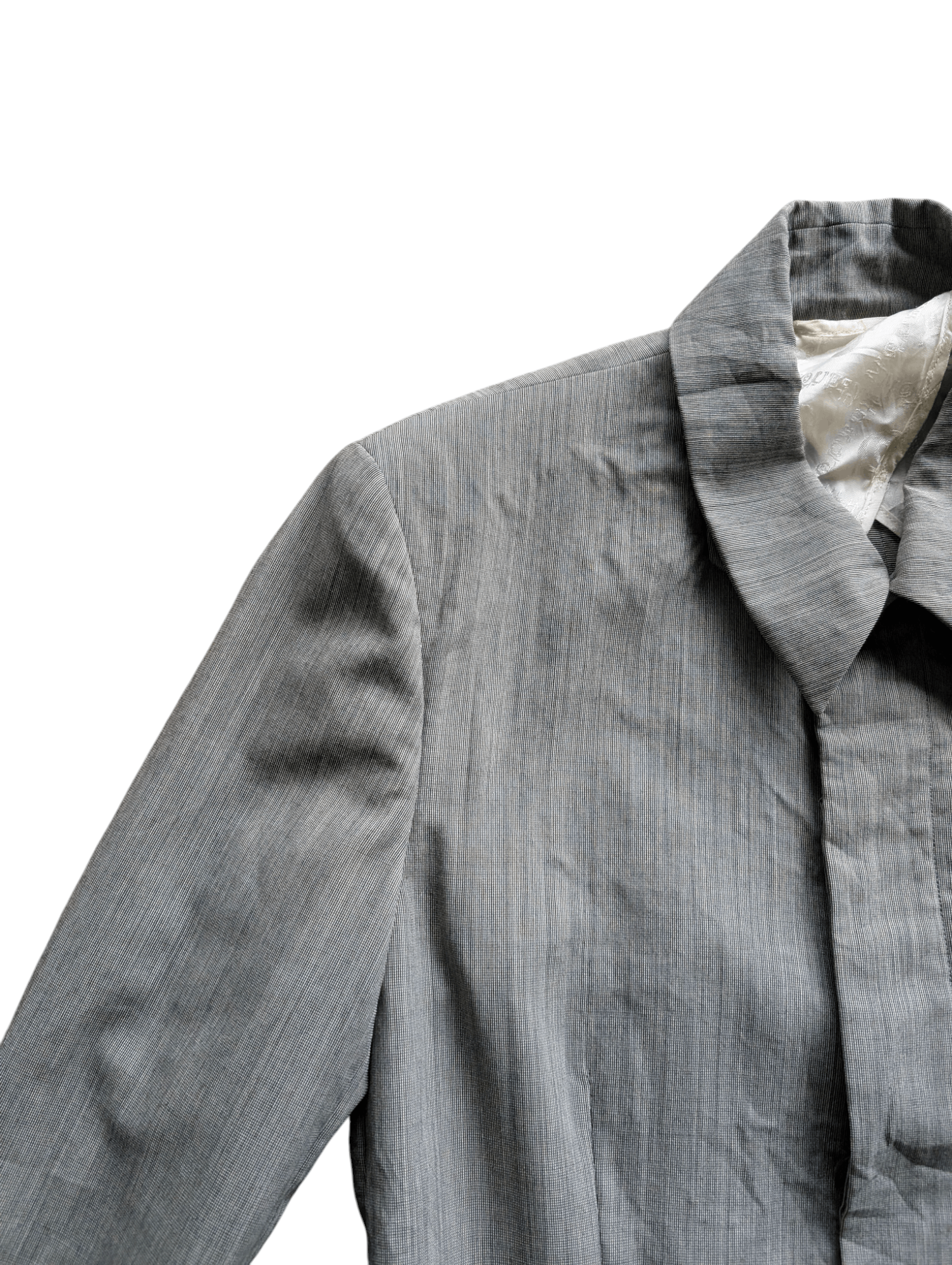 Alexander McQueen 90's Vintage Alexander McQueen Lana Wool Men’s Long Jacket Size US M / EU 48-50 / 2 - 12 Thumbnail