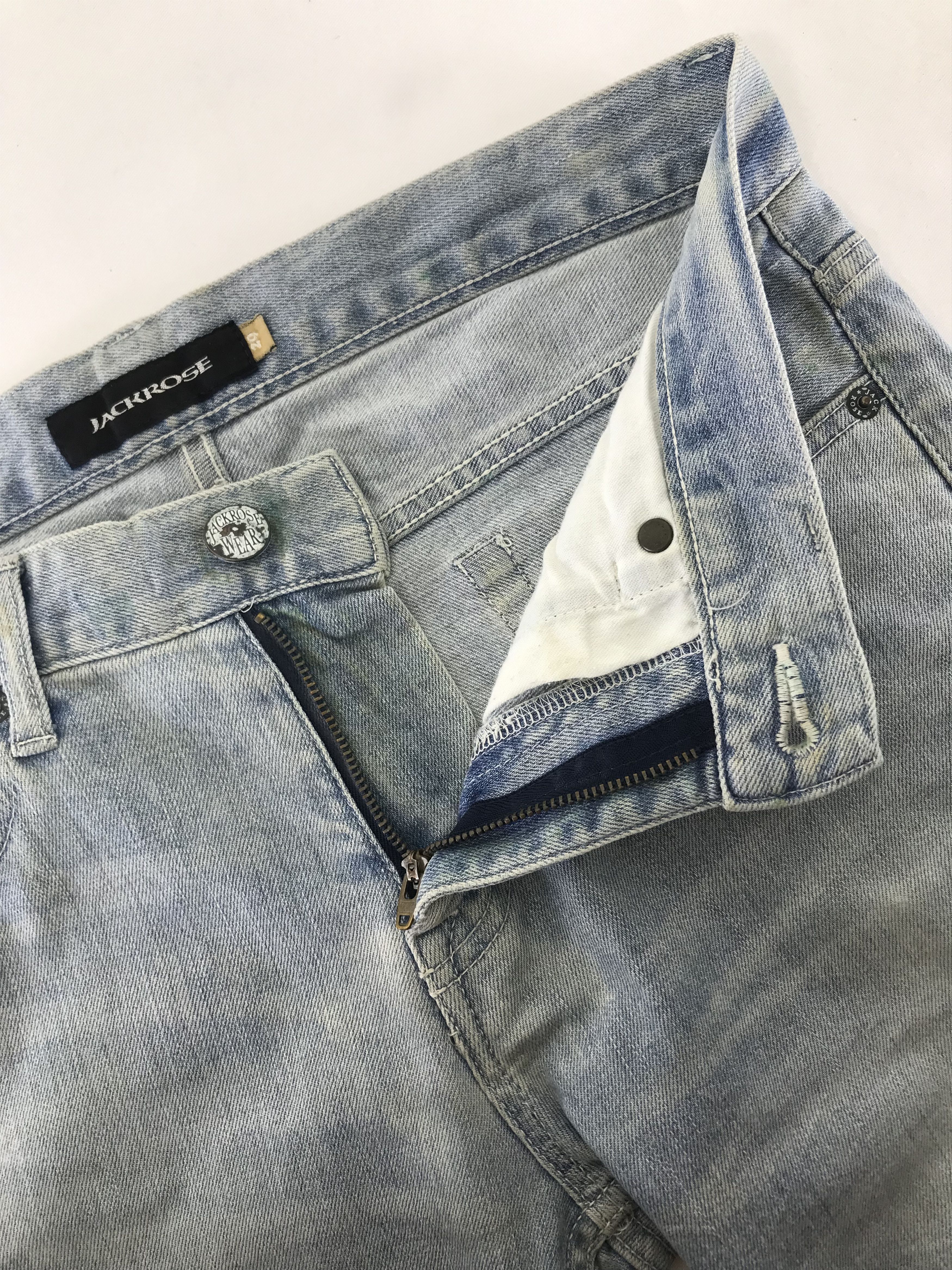 JACKROSE Vintage Jackrose Skinny Light Wash Jeans Size US 29 - 9 Thumbnail