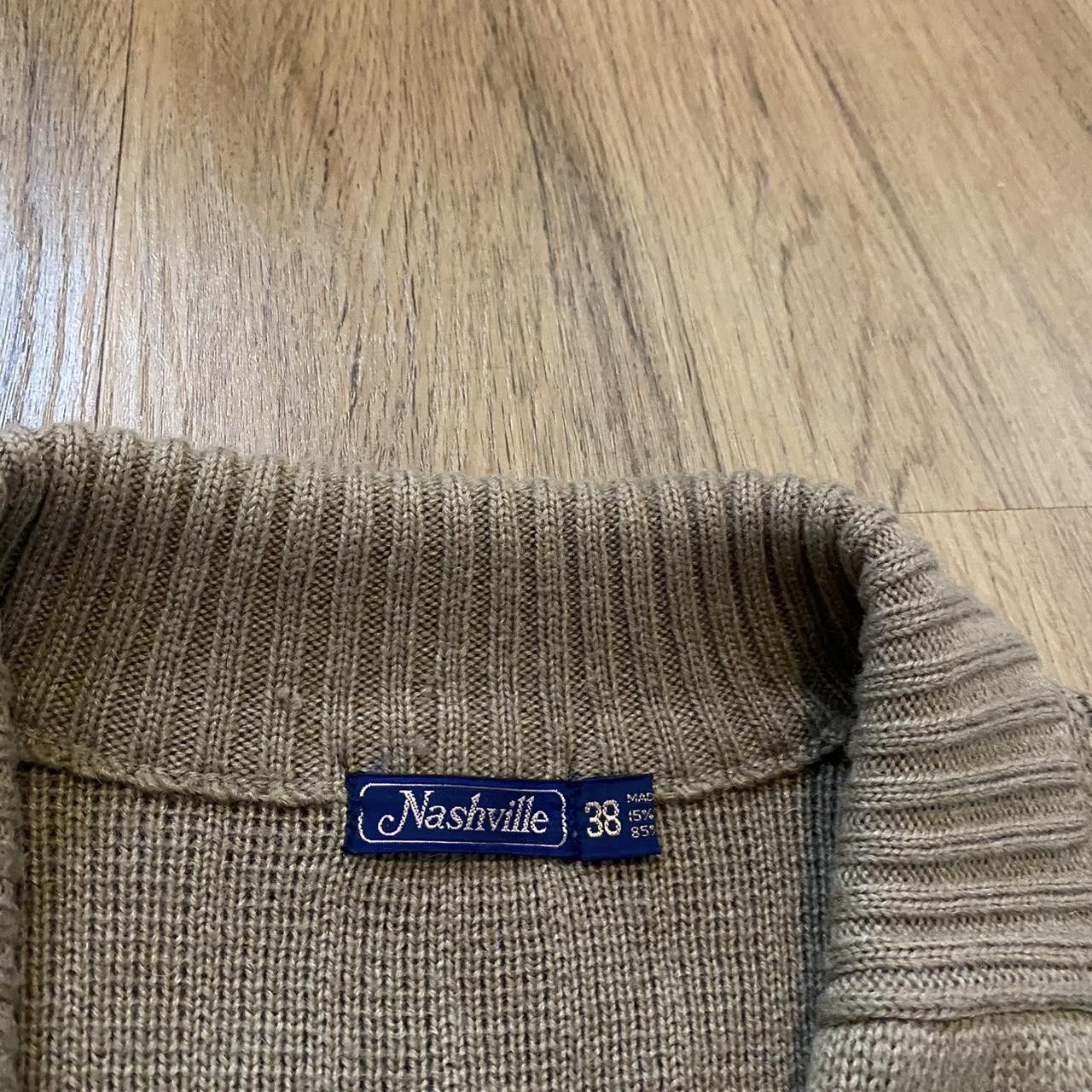 Other Tan and brown knitted gilet knitwear Vest Wool Size US M / EU 48-50 / 2 - 4 Thumbnail