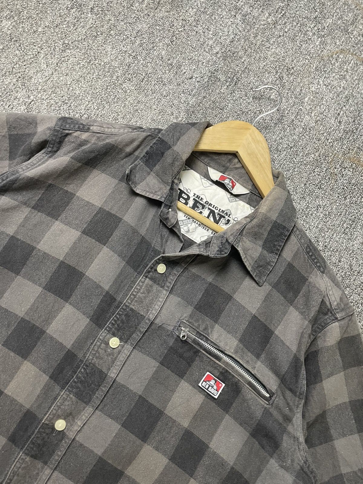 Ben Davis Ben Davis Plaid Twill Short Sleeve Button Up Shirts (180) Size US L / EU 52-54 / 3 - 2 Thumbnail