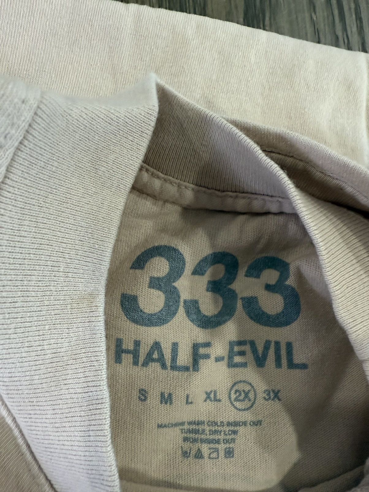 Grailed ⚡️ Half Evil 333 Forever Logo Desert Camo Tee Shirt XXL 2XL ⚡️ Size US XXL / EU 58 / 5 - 5 Thumbnail