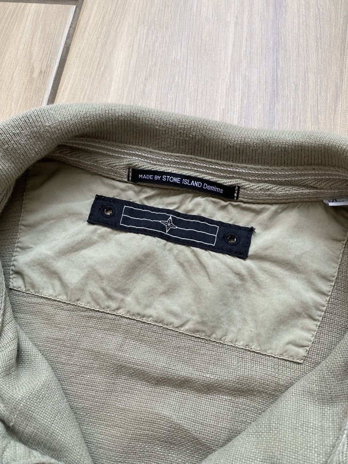 Stone Island Stone Island Beige Linen Summer Shirt Size US L / EU 52-54 / 3 - 9 Thumbnail