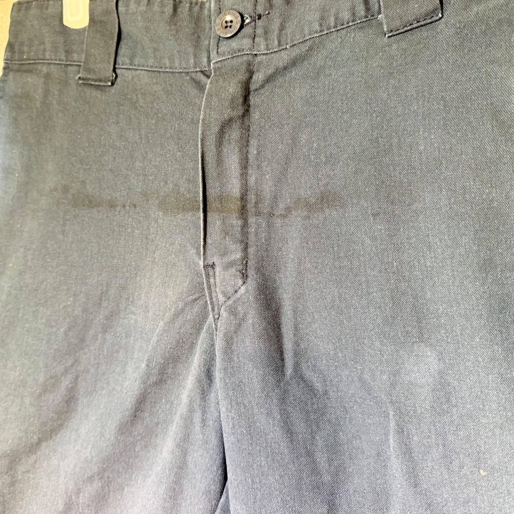 Dickies Dickies Pants Mens 34x30 Blue Cargo Regular Straight Workwear Polyester Cotton Size US 34 / EU 50 - 6 Thumbnail