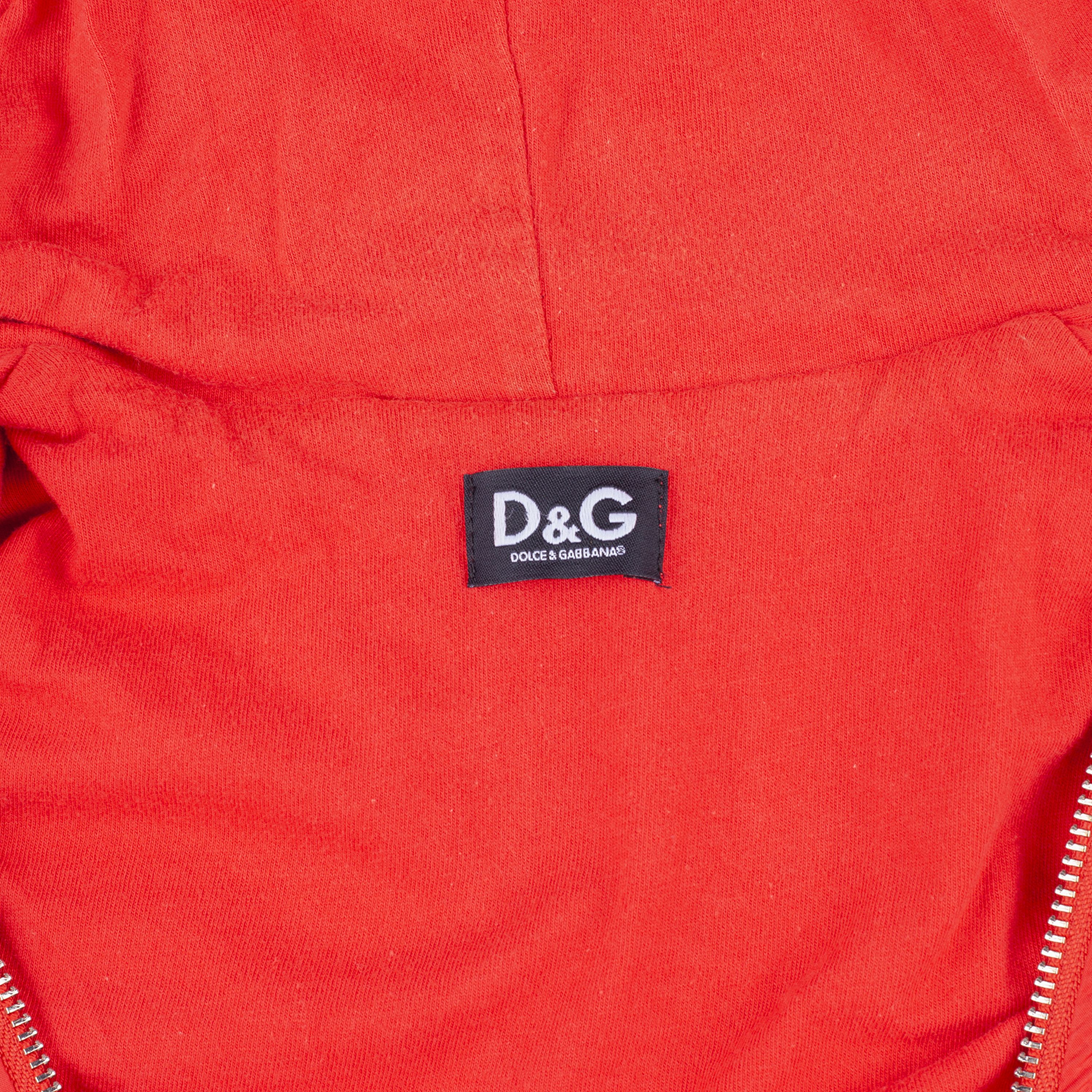 Dolce & Gabbana Dolce & Gabbana Red Boxing Polyester Jacket Size US M / EU 48-50 / 2 - 8 Thumbnail
