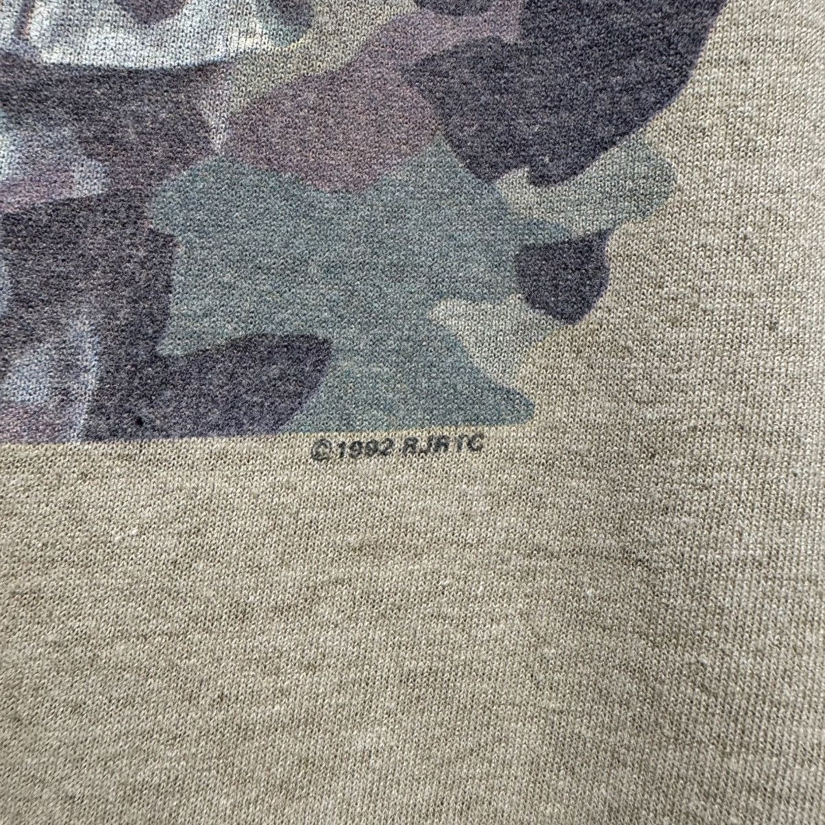 Other VINTAGE 1992 Camel Cigarettes Military camo Pocket Tee Size US XL / EU 56 / 4 - 8 Thumbnail