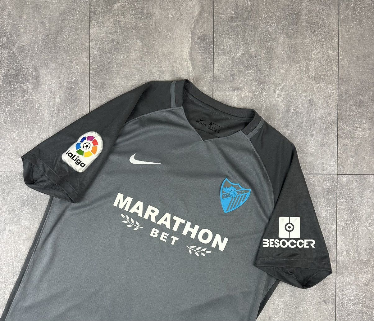 Nike Nike Malaga CF 2017/18 Away Soccer Football Jersey Size US XL / EU 56 / 4 - 9 Thumbnail