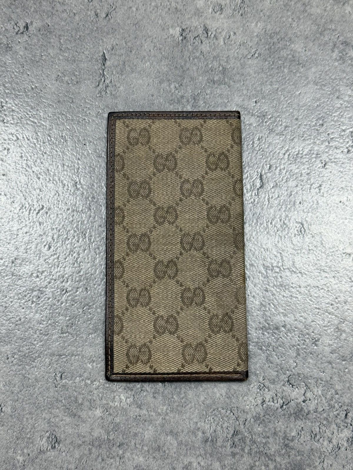 Gucci Vjntage Gucci Wallet 80s Retro Monogram Style Rare Size ONE SIZE - 3 Thumbnail