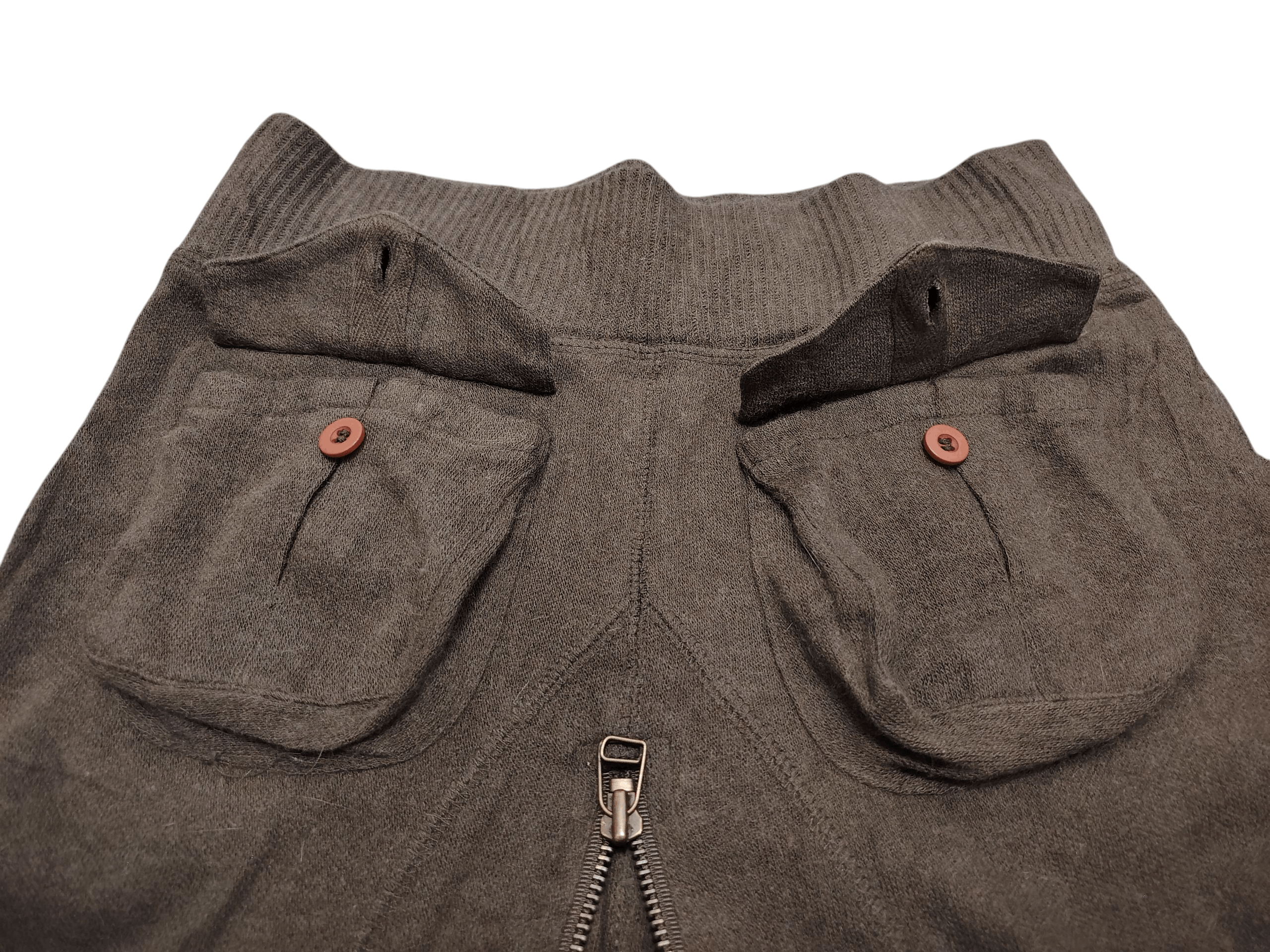 GOA 2000s Japanese G.O.A. Cargo Skirt Front&Back Zipper Size 28" / US 6 / IT 42 - 12 Thumbnail