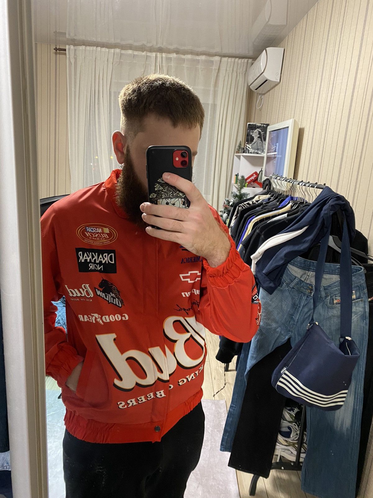 Formula 1 × NASCAR NASCAR Bud Red Racing Light Jacket Size US M / EU 48-50 / 2 - 13 Thumbnail