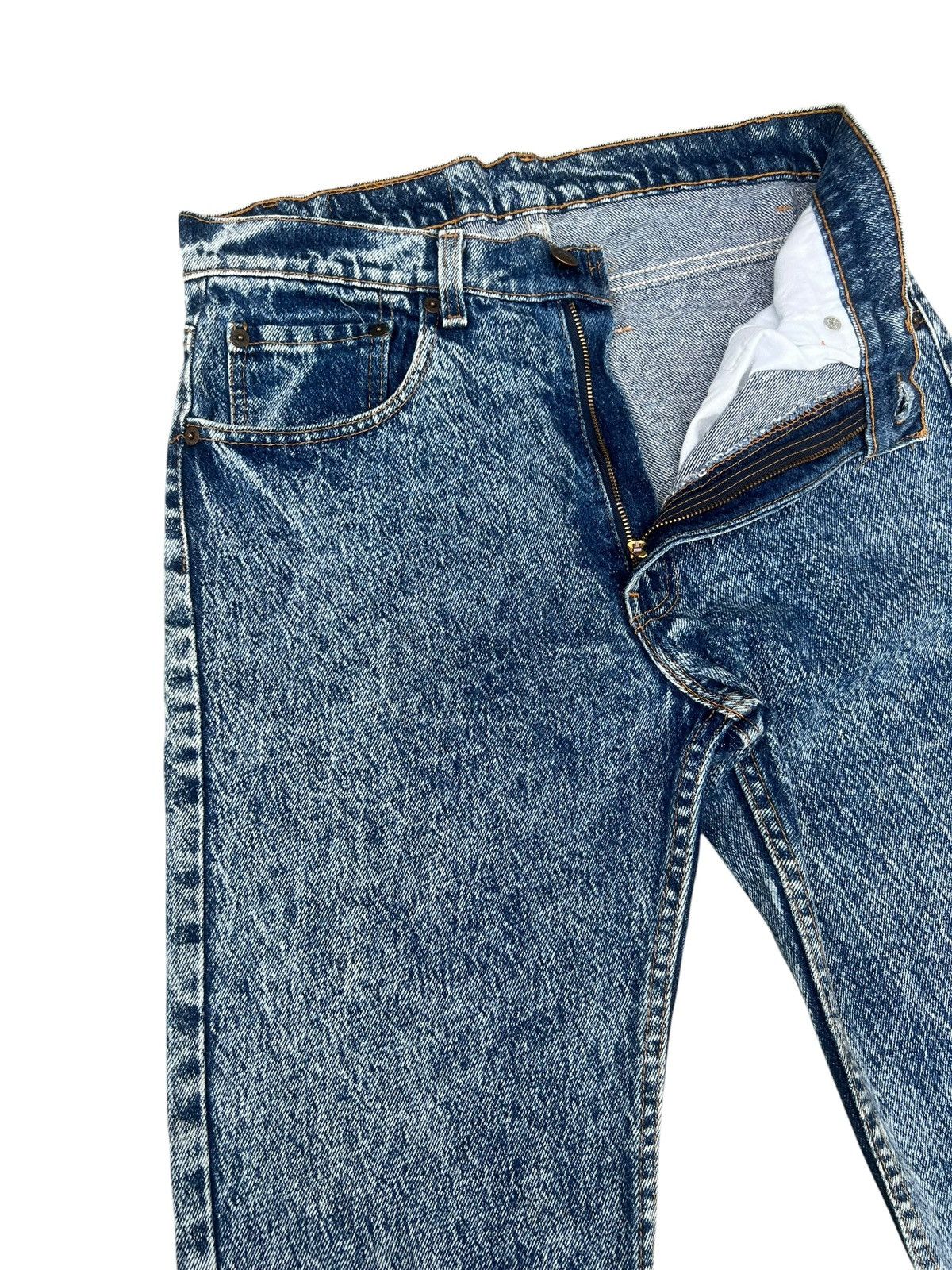 Levi's Vintage 80s Levi’s 505 Acid Wash Denim Jeans Size US 31 - 8 Thumbnail