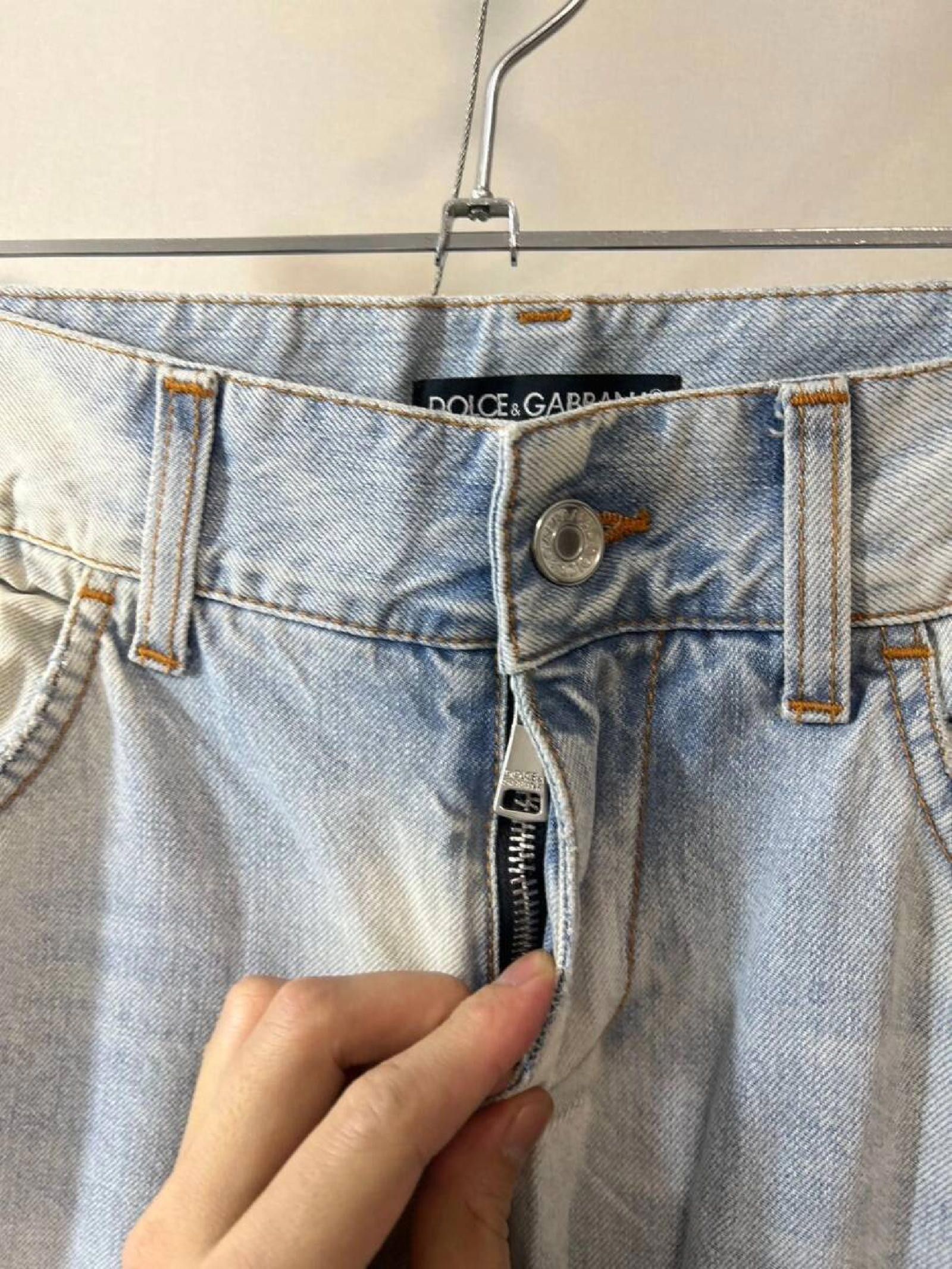 Dolce & Gabbana Dolce & Gabbana Y2K Archive Denim Jeans Size US 32 / EU 48 - 7 Thumbnail