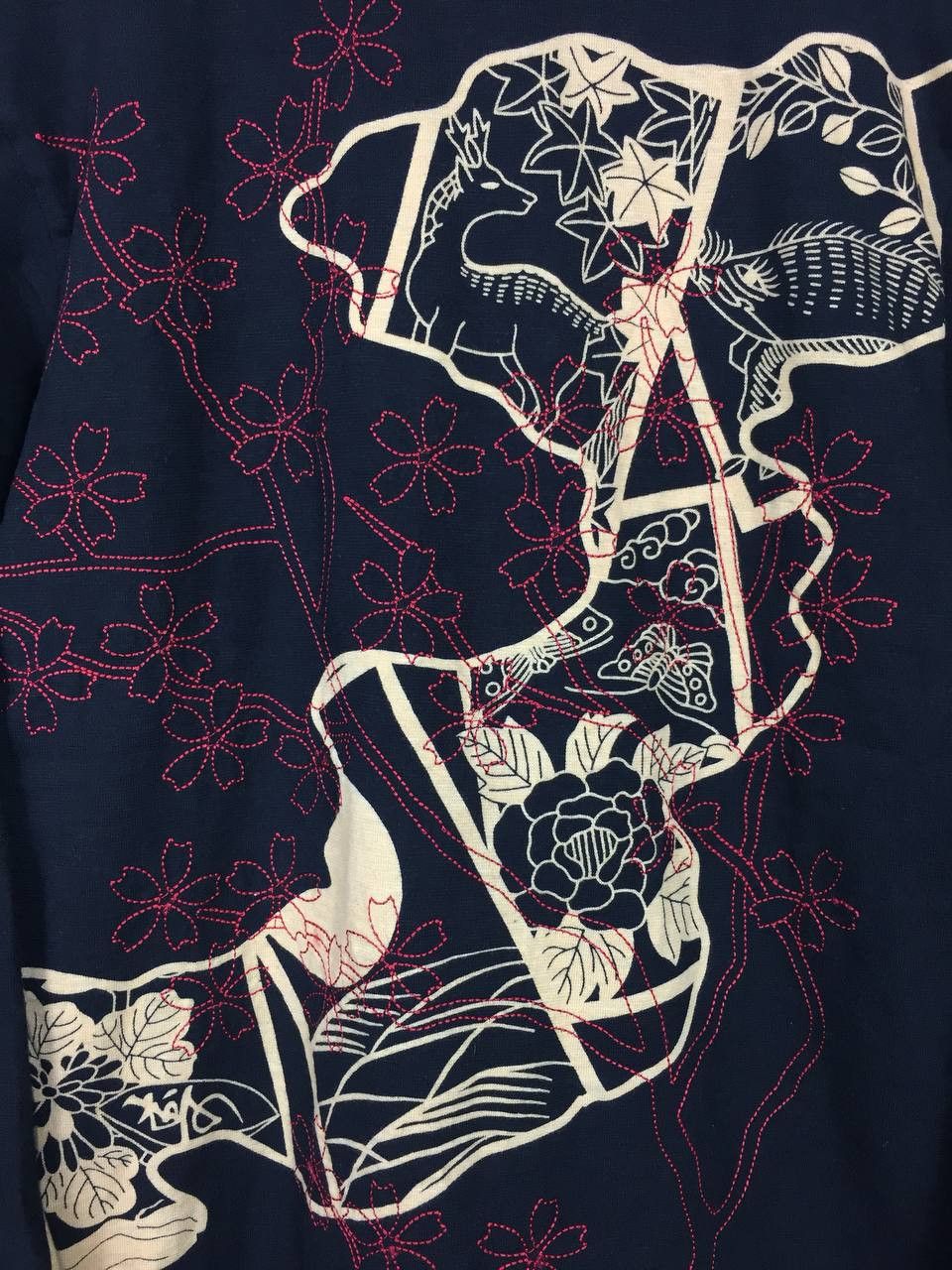 Japanese Brand Vtg Infinity Japanese Traditional Sukajan Longsleeve Tee Size US M / EU 48-50 / 2 - 6 Thumbnail
