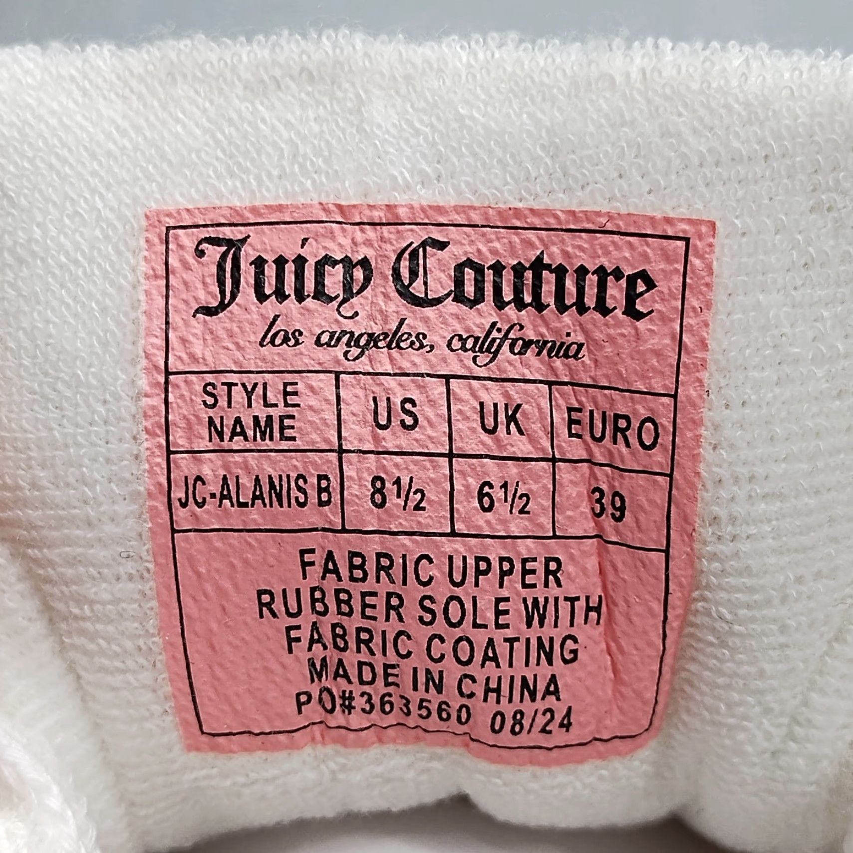 Juicy Couture Juicy Couture Alanis Platform Sneakers Womens US 8.5 White Rhinestone Lace Up NWOB Size 8.5 Womens Footwear White Platform Sneakers Size US 9 / IT 39 - 7 Thumbnail