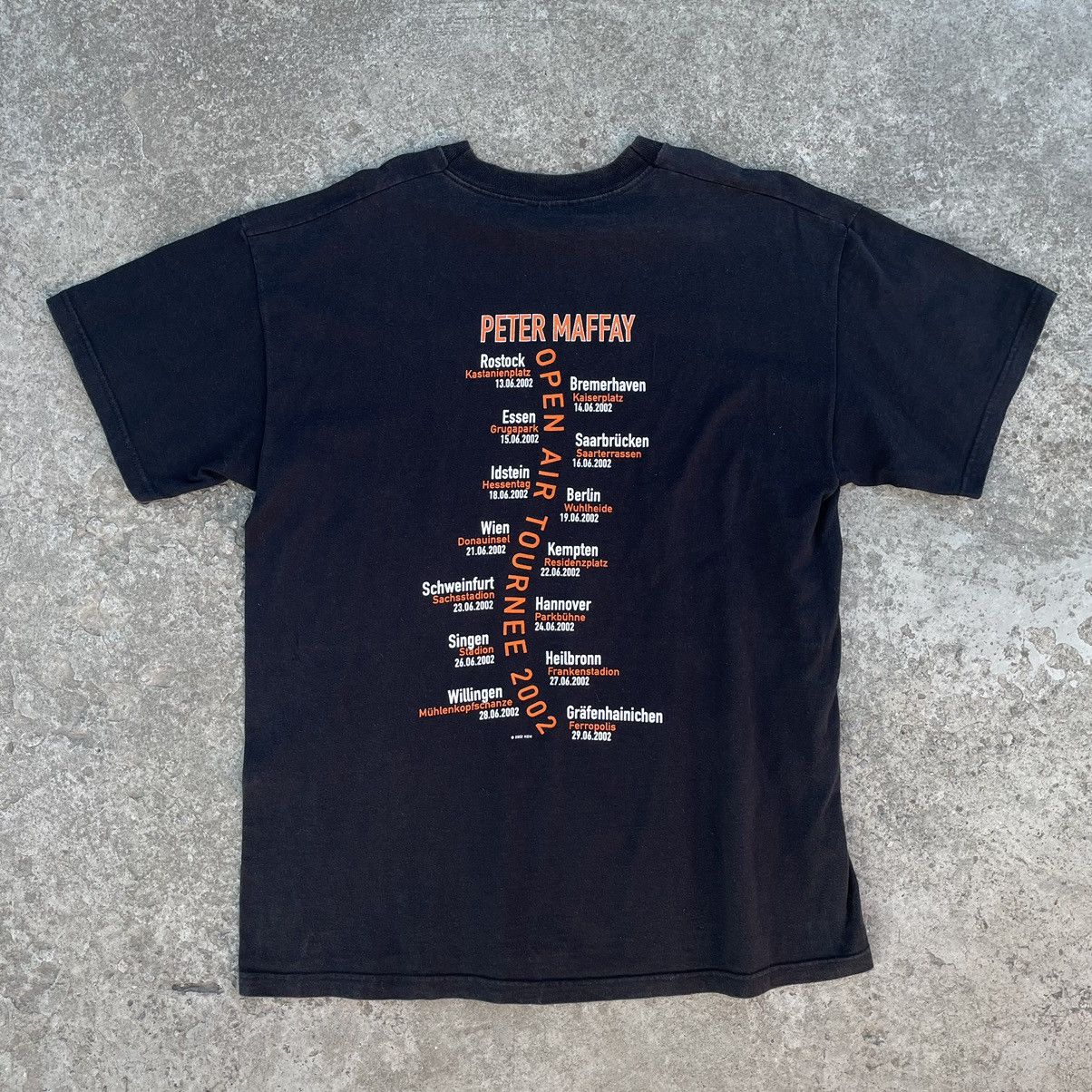 Band Tees × Vintage Vintage Peter Maffay 2001 T-shirts Band Tee Size XL Black Size US XL / EU 56 / 4 - 2 Thumbnail