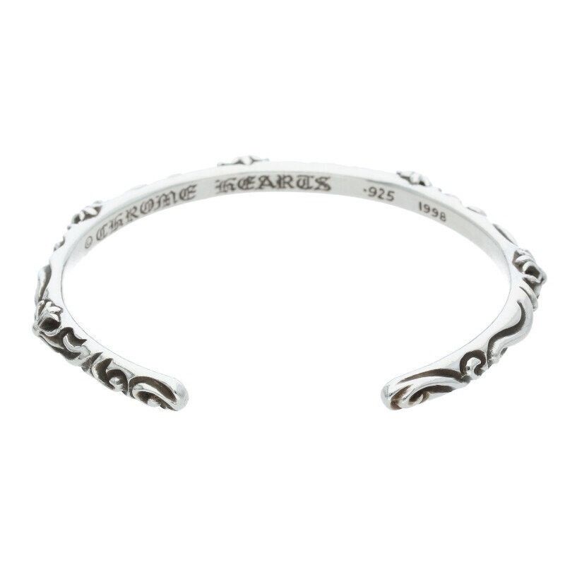 Chrome Hearts Chrome Hearts SBT Silver Bangle Bracelet Size ONE SIZE - 2 Thumbnail