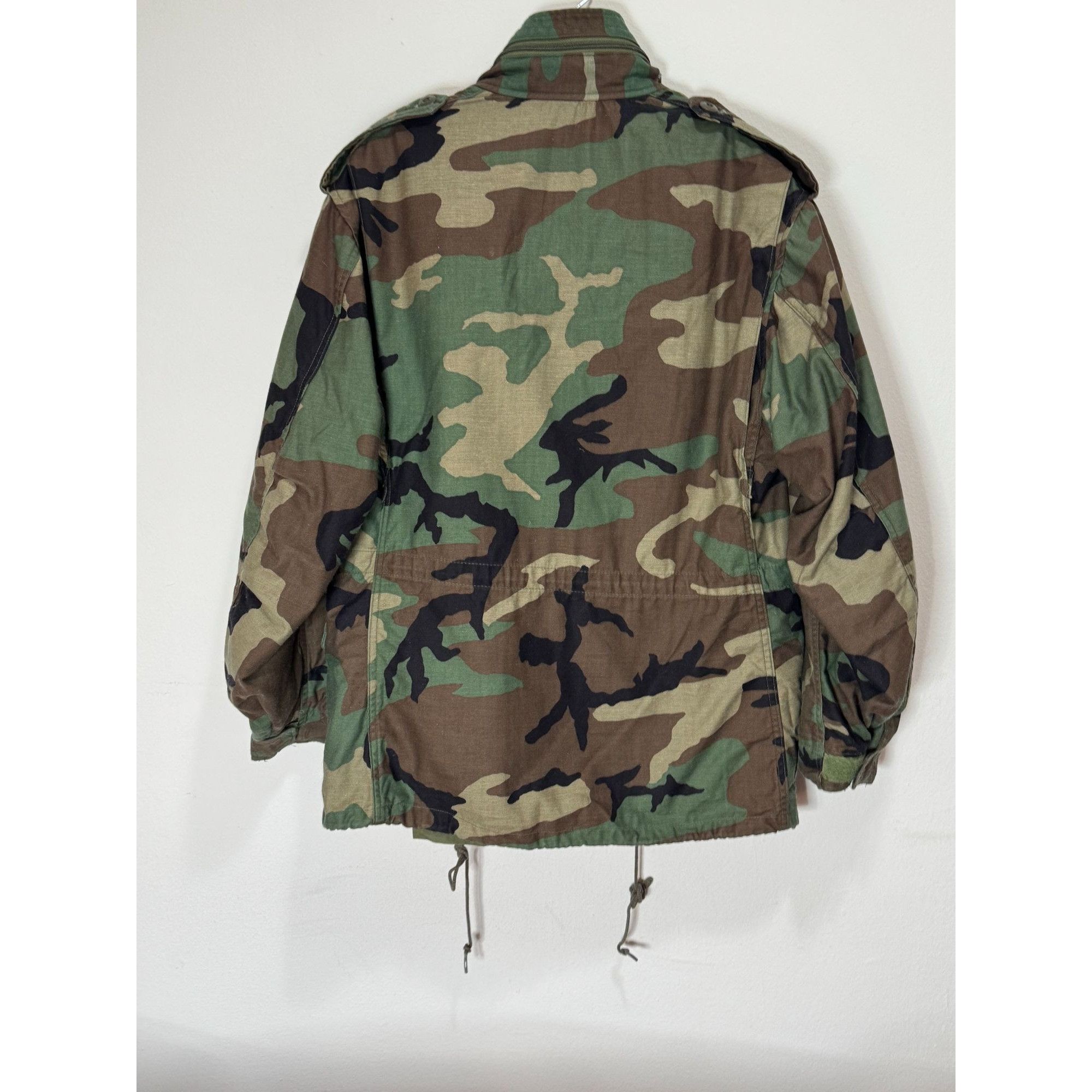 Vintage Vintage US Army Military Camouflage Cold Weather Coat Field Size US M / EU 48-50 / 2 - 3 Thumbnail