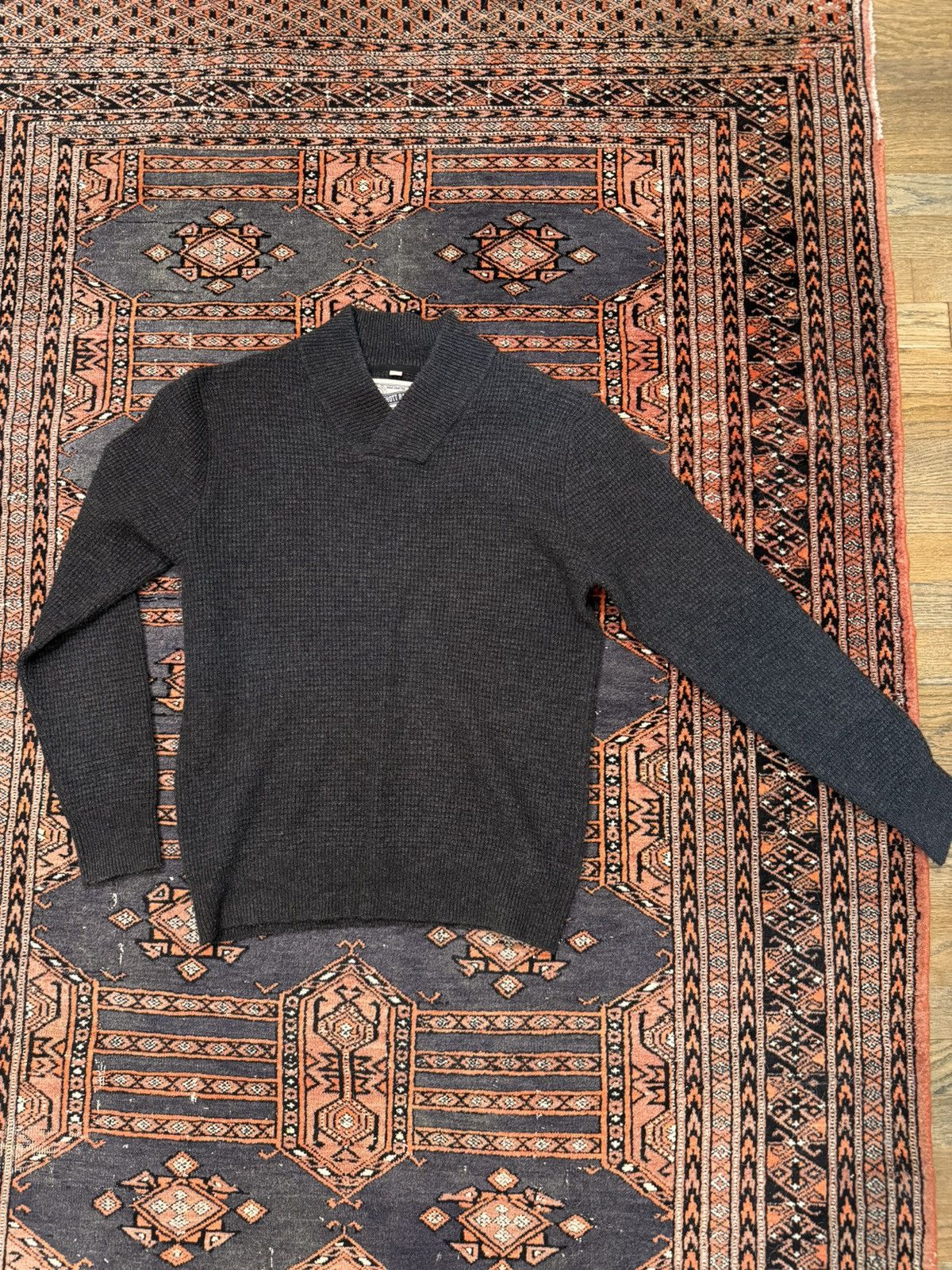 Schott Men’s Athletic V-neck Sweater Size US M / EU 48-50 / 2 - 1 Thumbnail