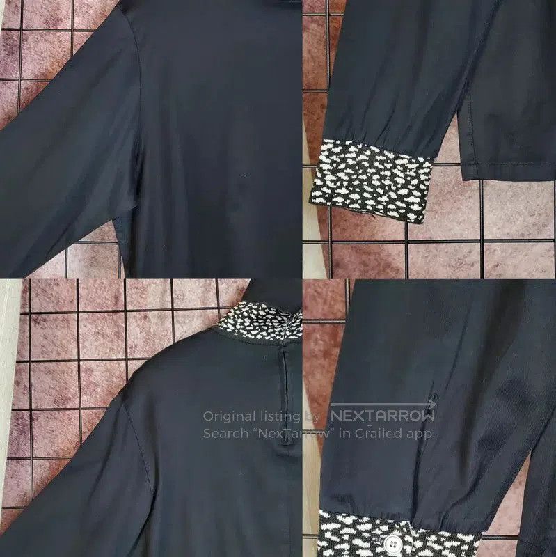 Dior Dior Black Cotton Embroidered Logo Long Sleeve Tee . Size L / US 10 / IT 46 - 5 Thumbnail