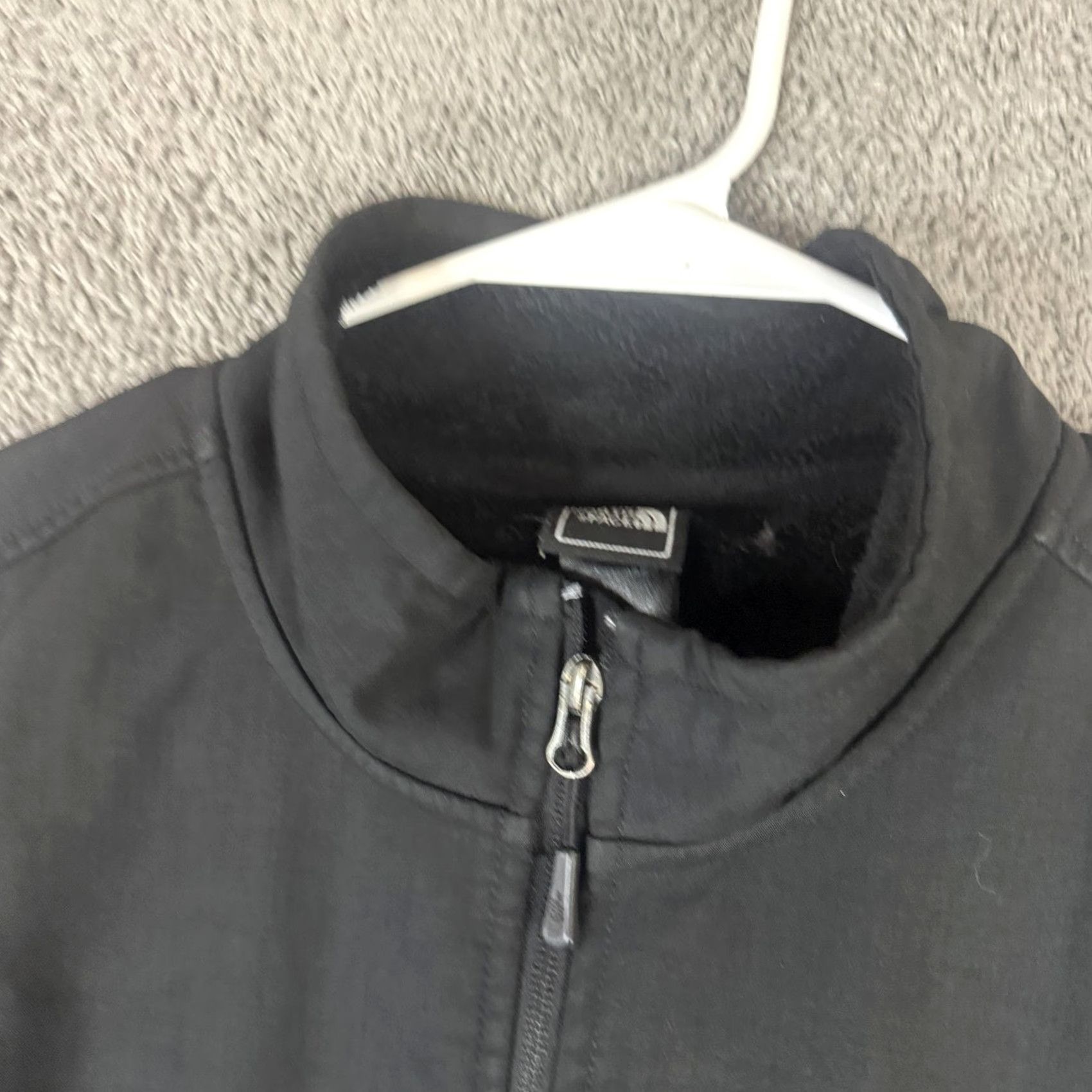 The North Face The North Face Jacket Mens Large Black Softshell Fleece Lined Full Zip Outdoor Size US L / EU 52-54 / 3 - 7 Thumbnail
