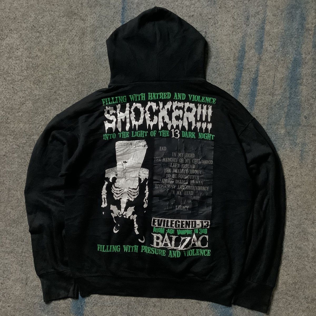 Band Tees × Fruit Of The Loom × Vintage Vintage Balzac Shocker Size US M / EU 48-50 / 2 - 1 Thumbnail