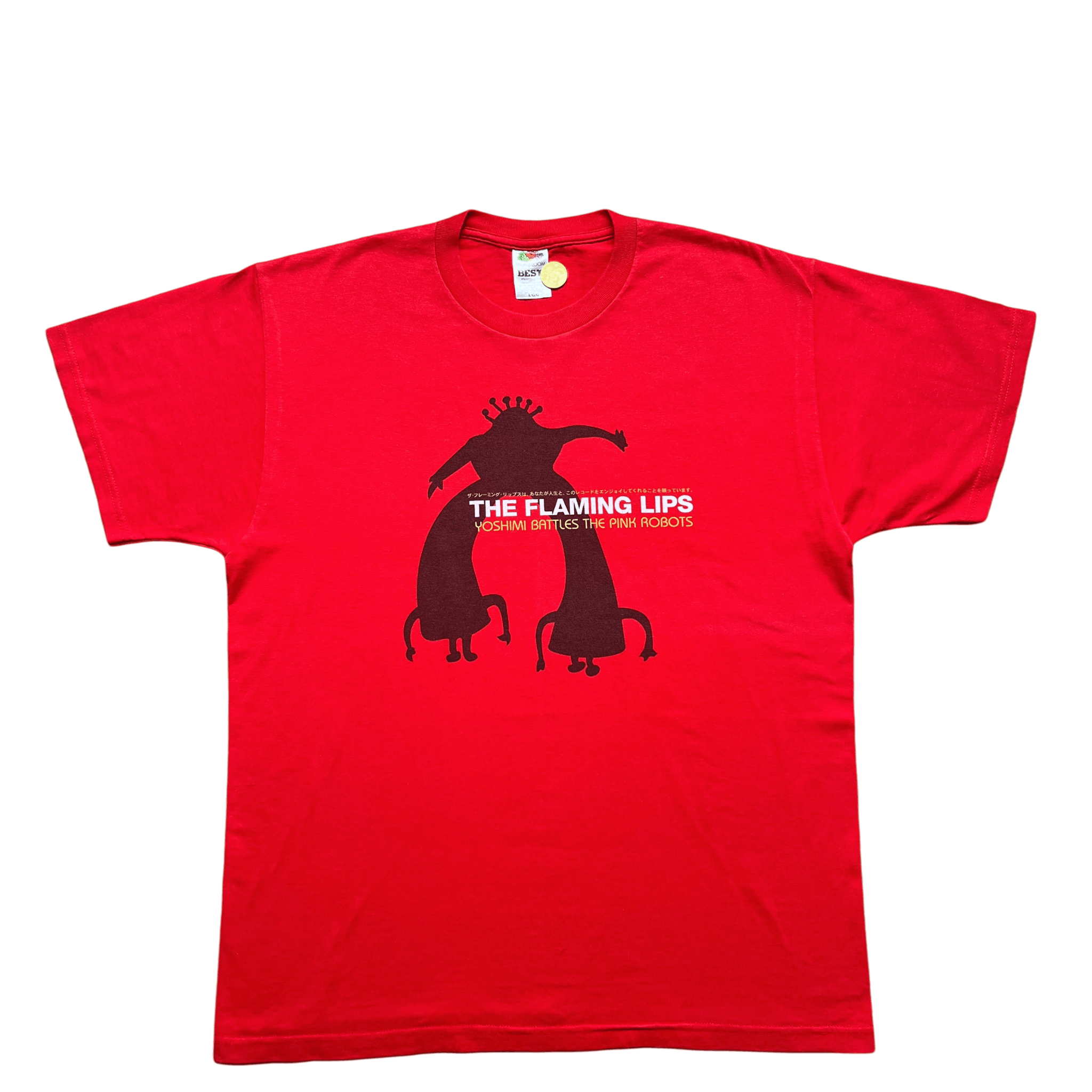Vintage 2002 THE FLAMING LIPS "YOSHIMI BATTLES THE PINK ROBOTS" - L Size US L / EU 52-54 / 3 - 1 Thumbnail