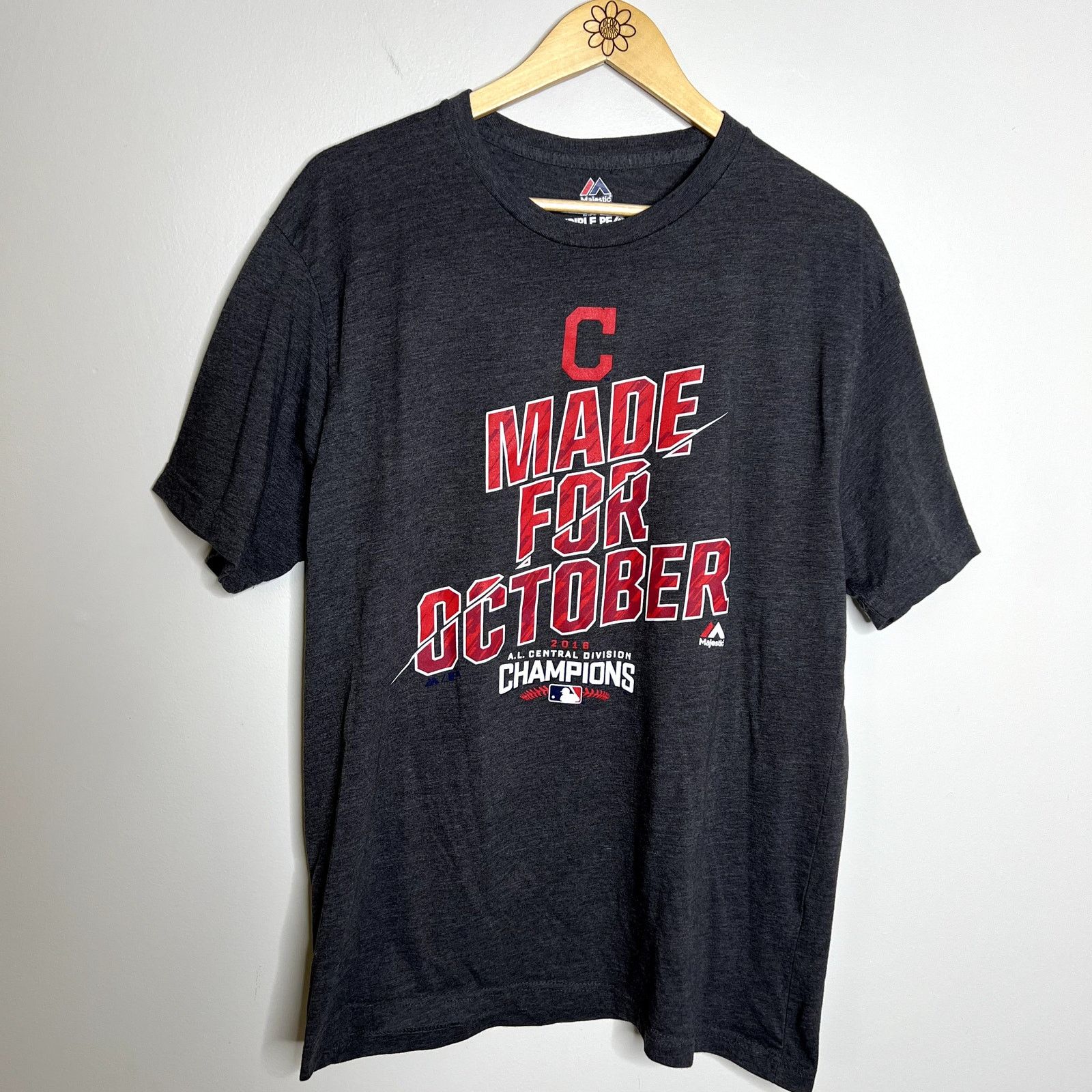 Majestic Majestic MLB Cleveland Guardians Baseball Post Season Shirt Size US XL / EU 56 / 4 - 1 Thumbnail