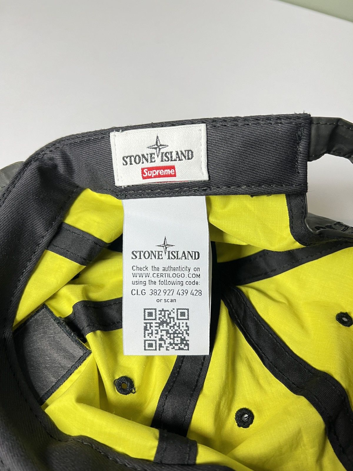 Stone Island × Supreme stone island supreme heat reactive 6 panel cap Size ONE SIZE - 12 Thumbnail