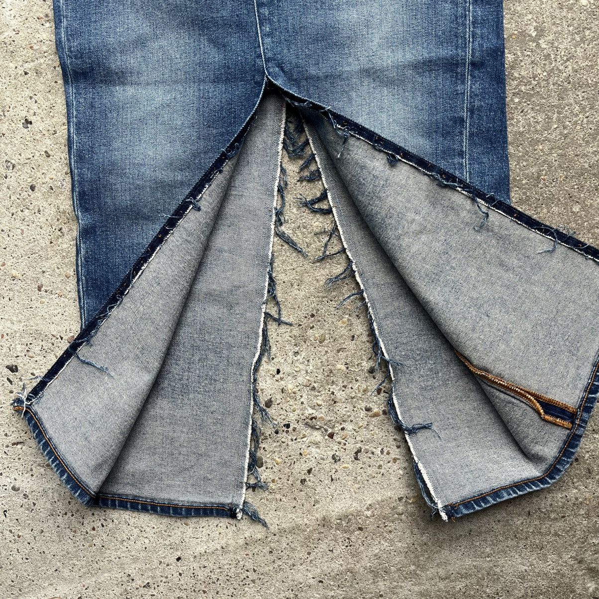 Acne Studios Acne Studios Perk maxi jeans custom Skirt denim Size 26" / US 2 / IT 38 - 4 Thumbnail