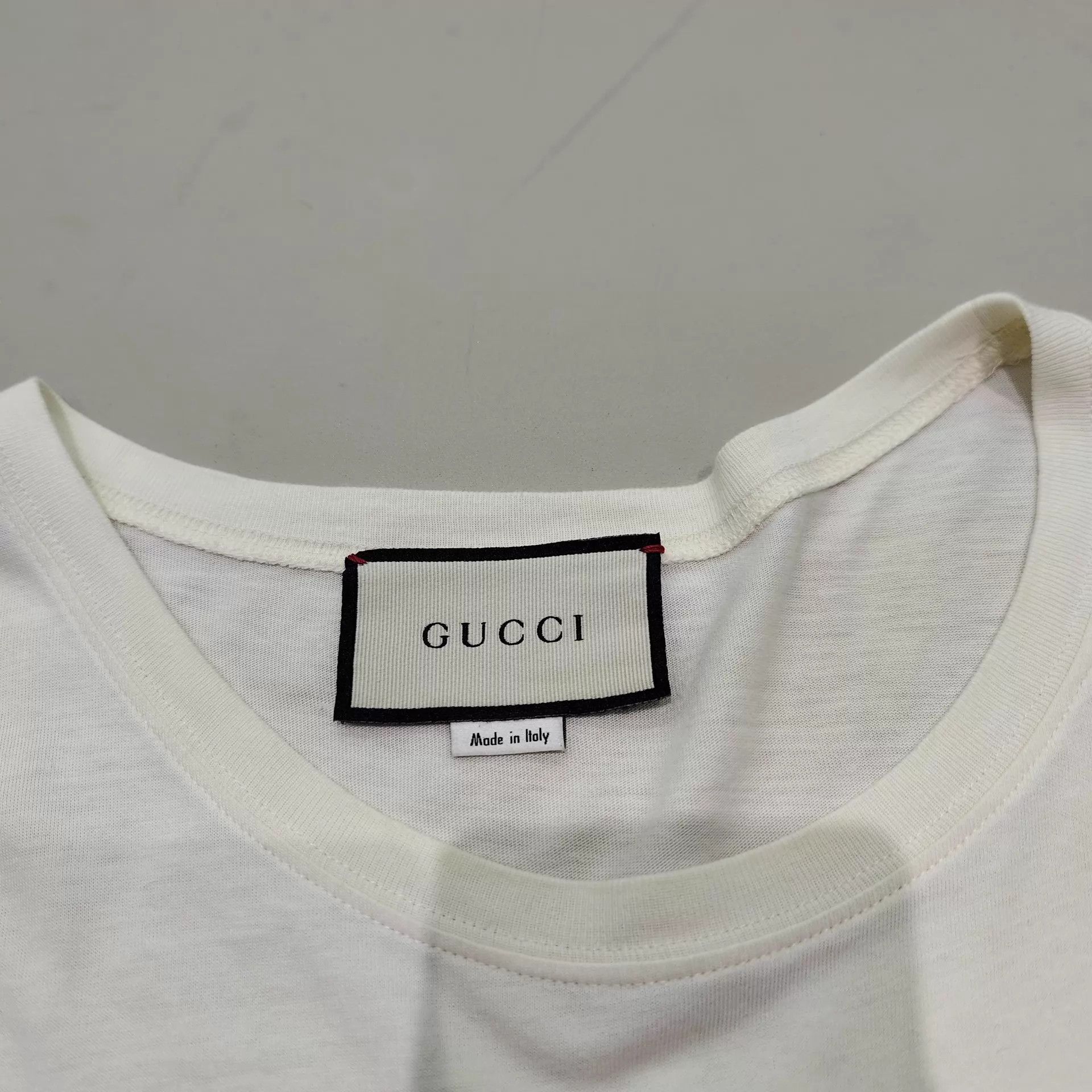 Gucci GUCCI XXS Sequin Logo Short Sleeve Tee Size XXS / US 00 / IT 34 - 8 Thumbnail