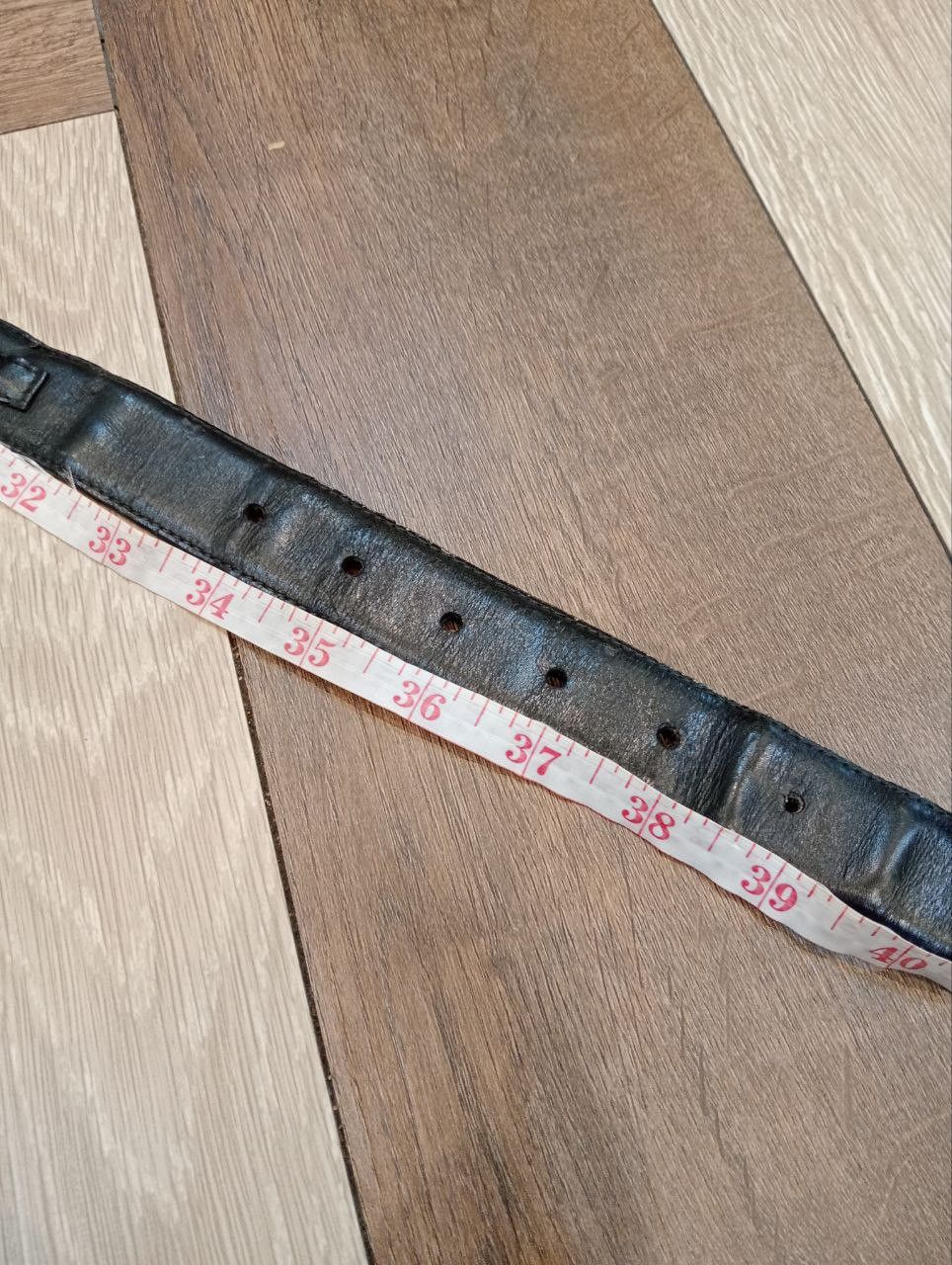 Salvatore Ferragamo VINTAGE SALVATORE FERRAGAMO LEATHER BELT - BLACK Size ONE SIZE - 16 Thumbnail
