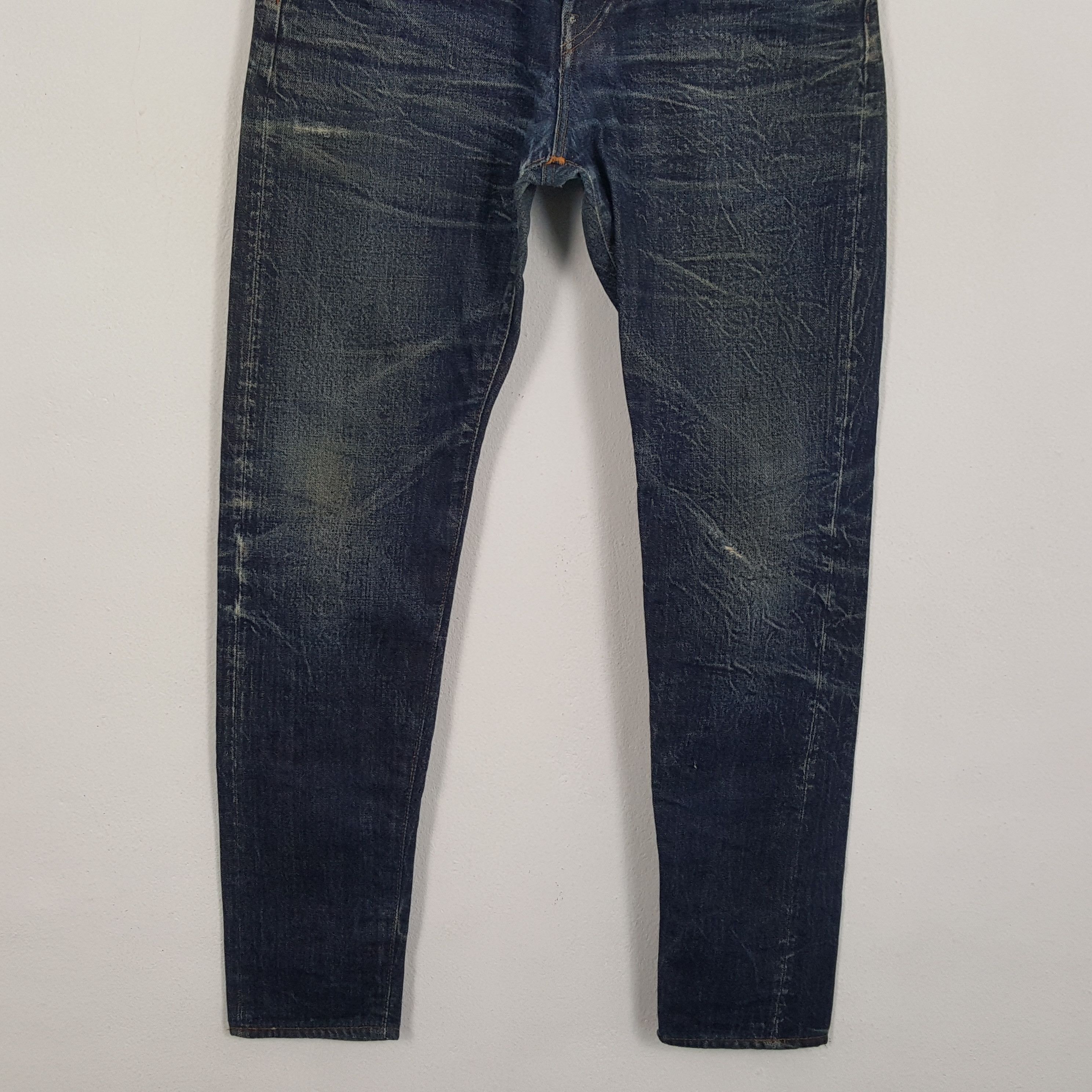 Evisu × Japanese Brand × Vintage Vintage EVISU Japanese Brand Daicock Custom Style Jeans Size US 31 - 6 Thumbnail