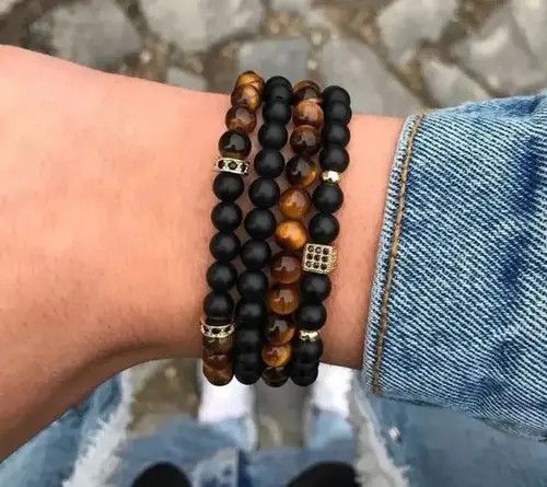 VIBE 4pieces/ Set Bead Bracelets Size ONE SIZE - 4 Thumbnail