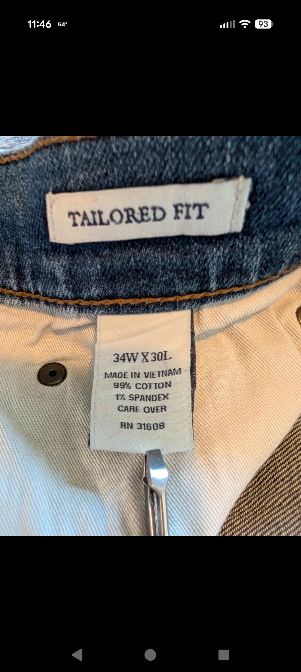 Jos. A. Bank Jos. A. Bank 1905 Collection men's tailored fit jeans Size US 32 / EU 48 - 5 Thumbnail