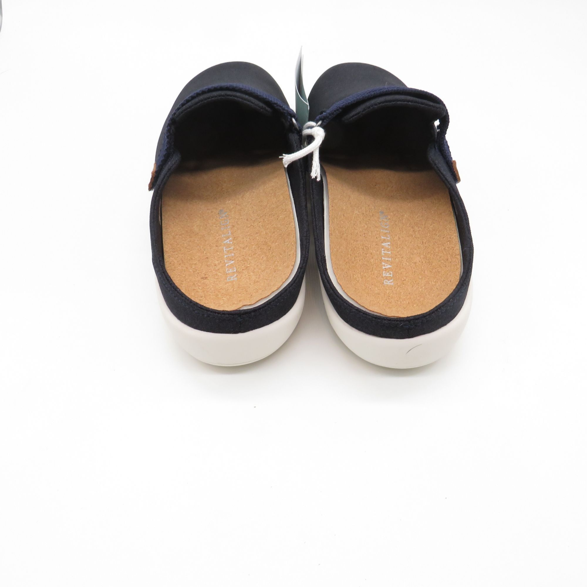 Other Revitalign Women's Navy Orthotic Clogs Adjustable Strap Cork Size US 6 / IT 36 - 3 Thumbnail