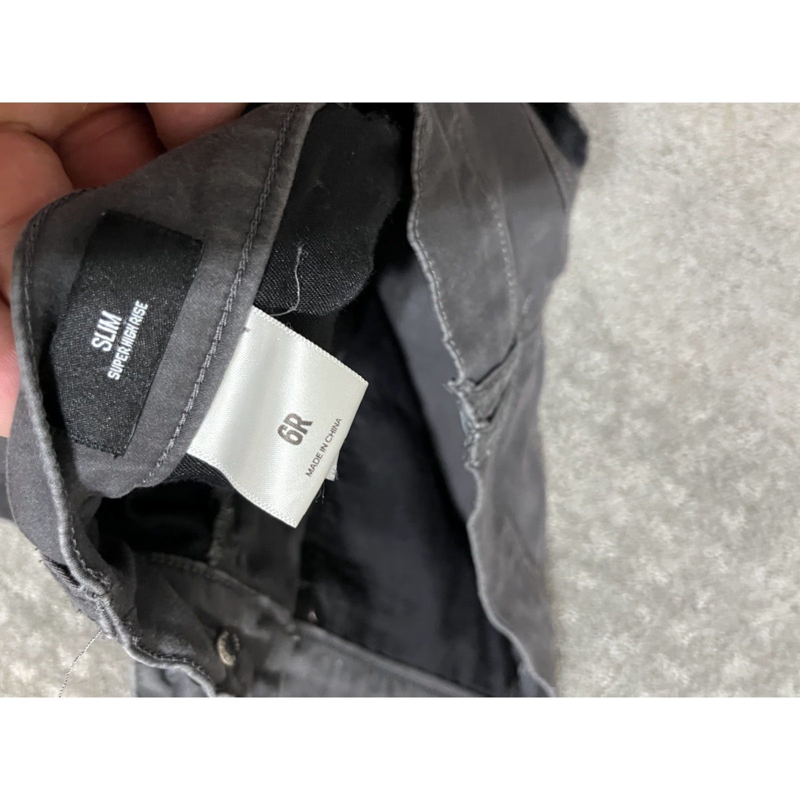 Express VINTAGE Express Womens Denim Perfect Ankle Legging High Rise Size 6 Gray Jeans Women Size 28" / US 6 / IT 42 - 6 Thumbnail