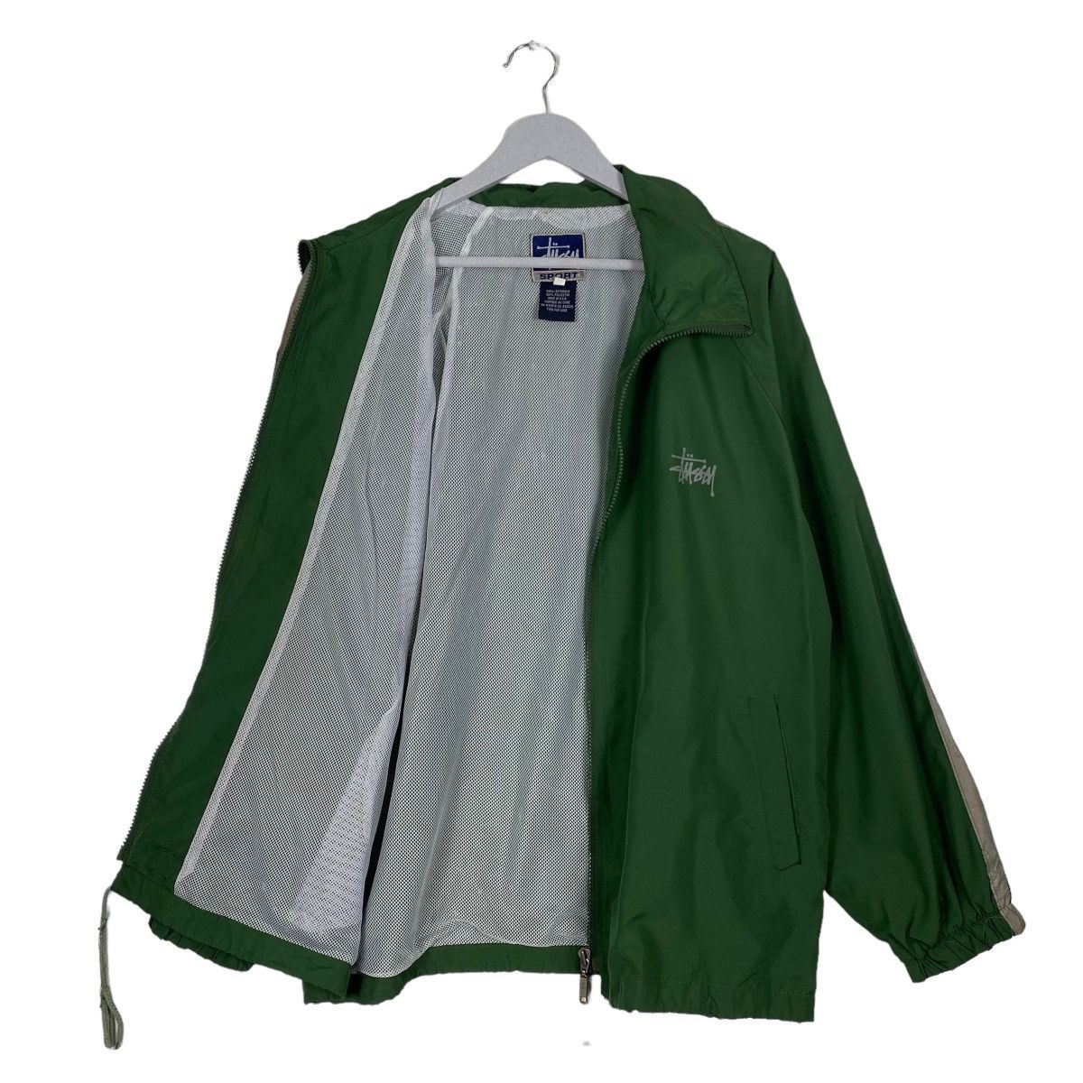 Stussy Stussy Sport Vintage 90s zipper light jacket Size US L / EU 52-54 / 3 - 8 Thumbnail
