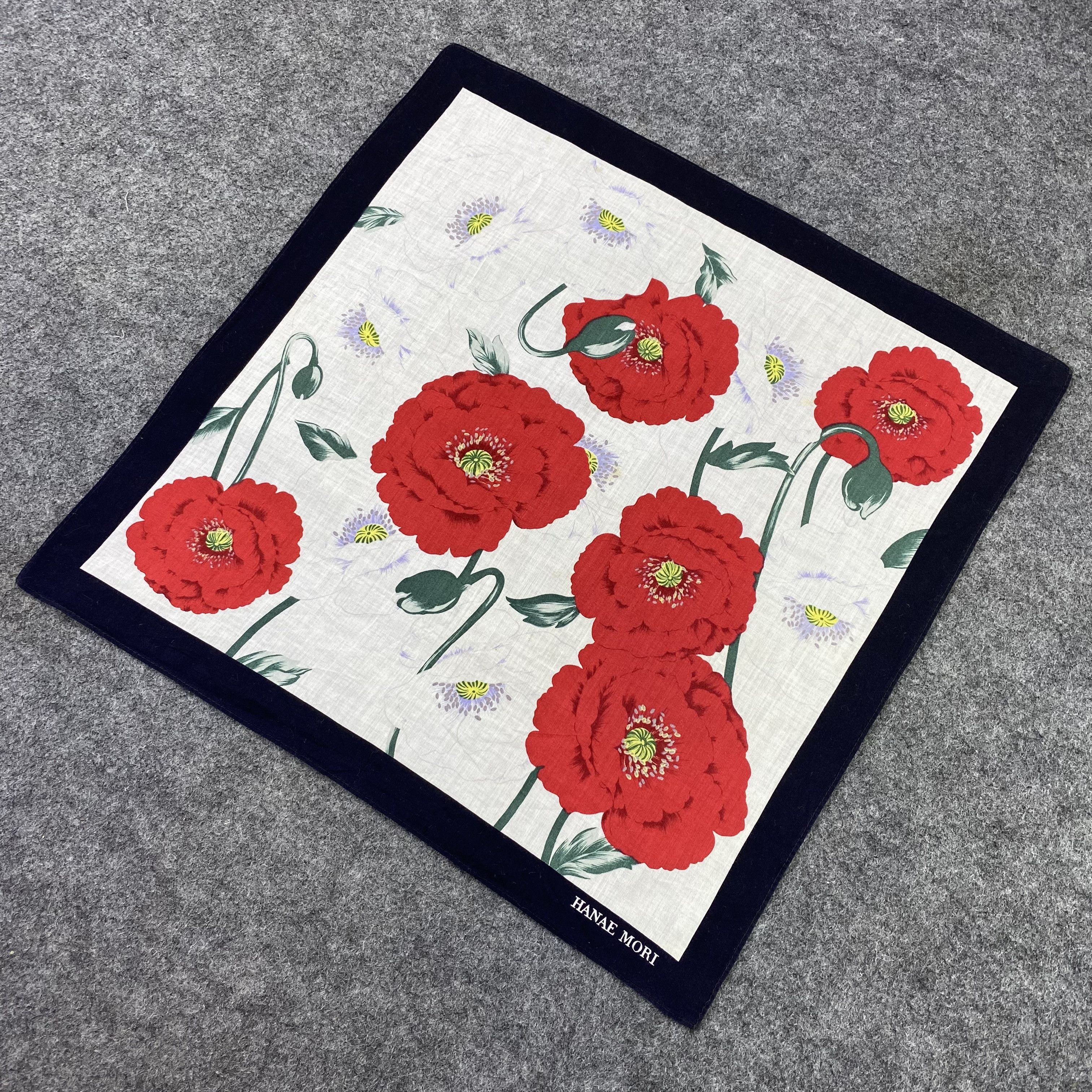 Hanae Mori Hanae Mori Handkerchief / Bandana / Neckerchief-B764 Size ONE SIZE - 4 Thumbnail