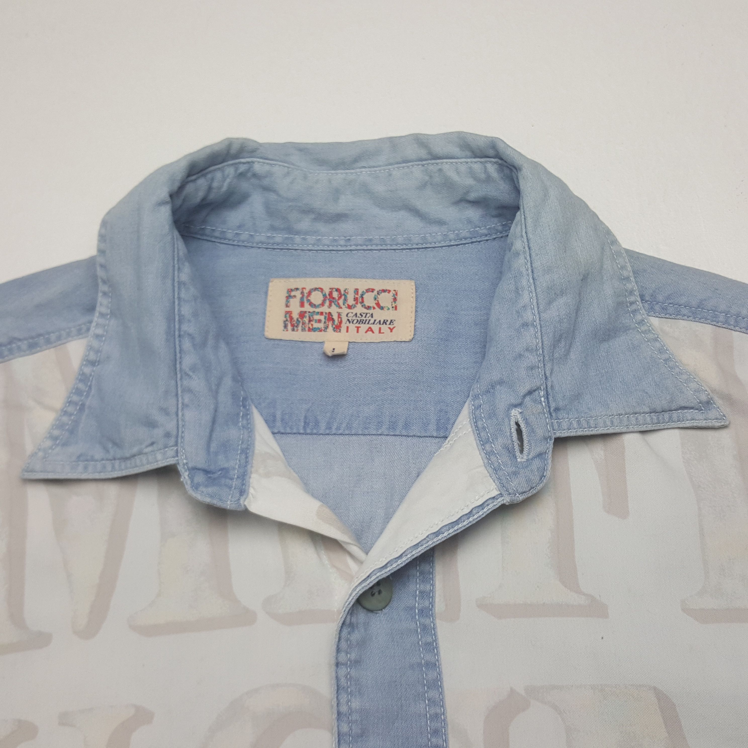 Fiorucci Vintage Florucci Men Button Up Shirt Size US M / EU 48-50 / 2 - 4 Thumbnail