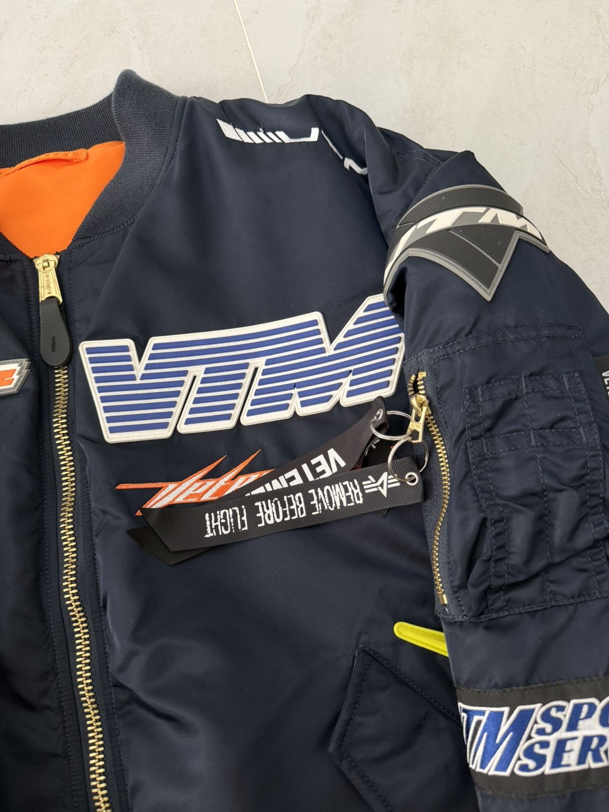 Vetements Vetements Motorsport Racing Bomber Sz.M Size US M / EU 48-50 / 2 - 4 Thumbnail