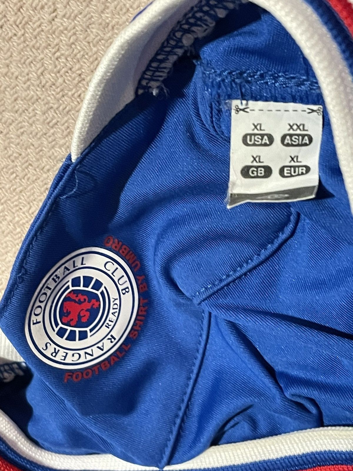 Umbro Rangers Soccer Jersey 2009-10 Size US XL / EU 56 / 4 - 3 Thumbnail