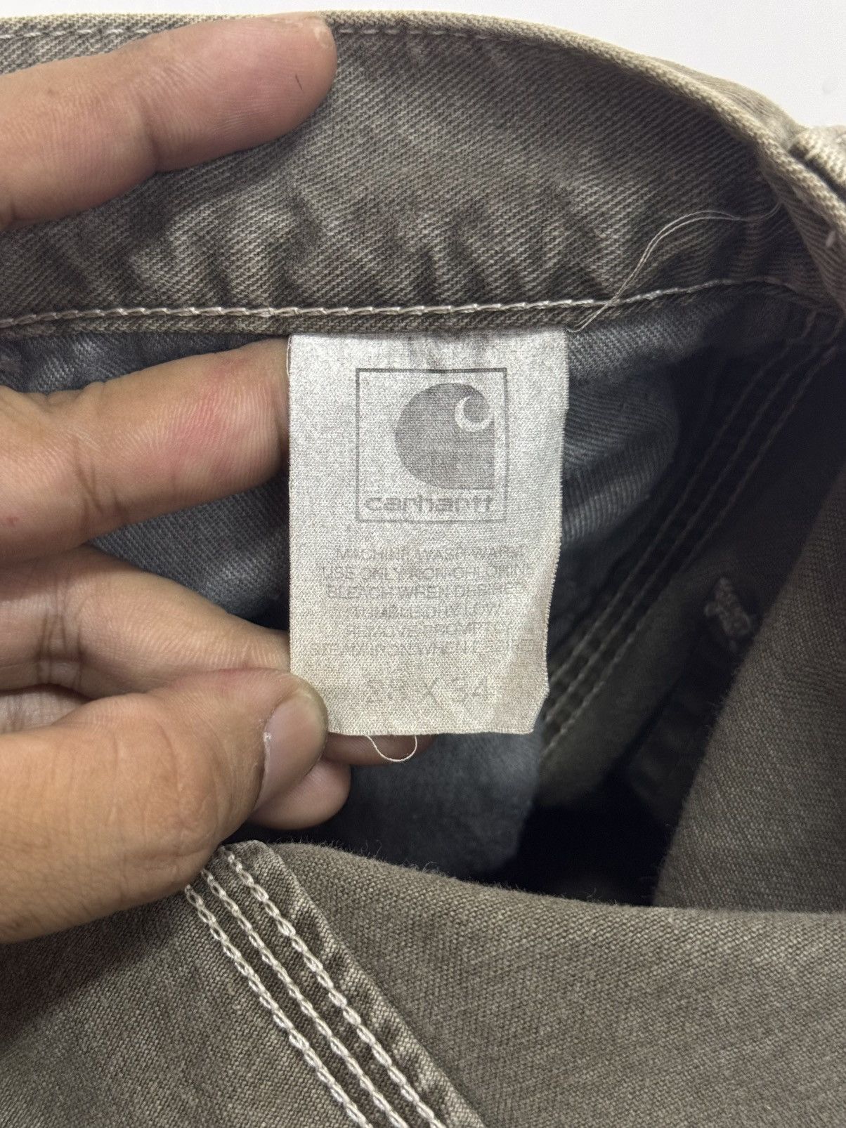 Carhartt × Vintage Vintage Carhartt Capenter Sunfaded Size US 30 / EU 46 - 6 Thumbnail