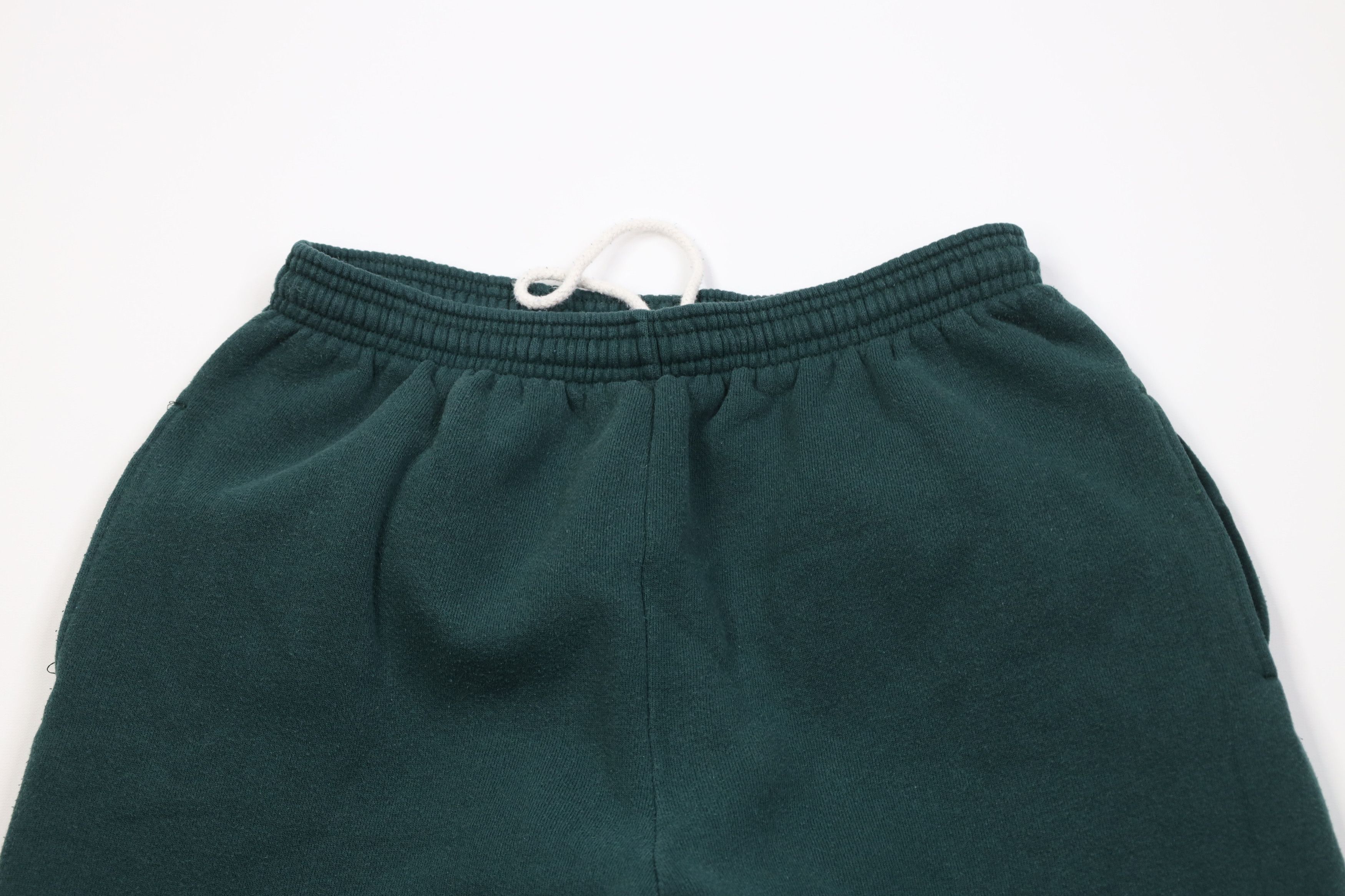 Vintage Vintage 90s Streetwear Heavy Sweatpants Joggers Pants Green Size US 38 / EU 54 - 2 Thumbnail