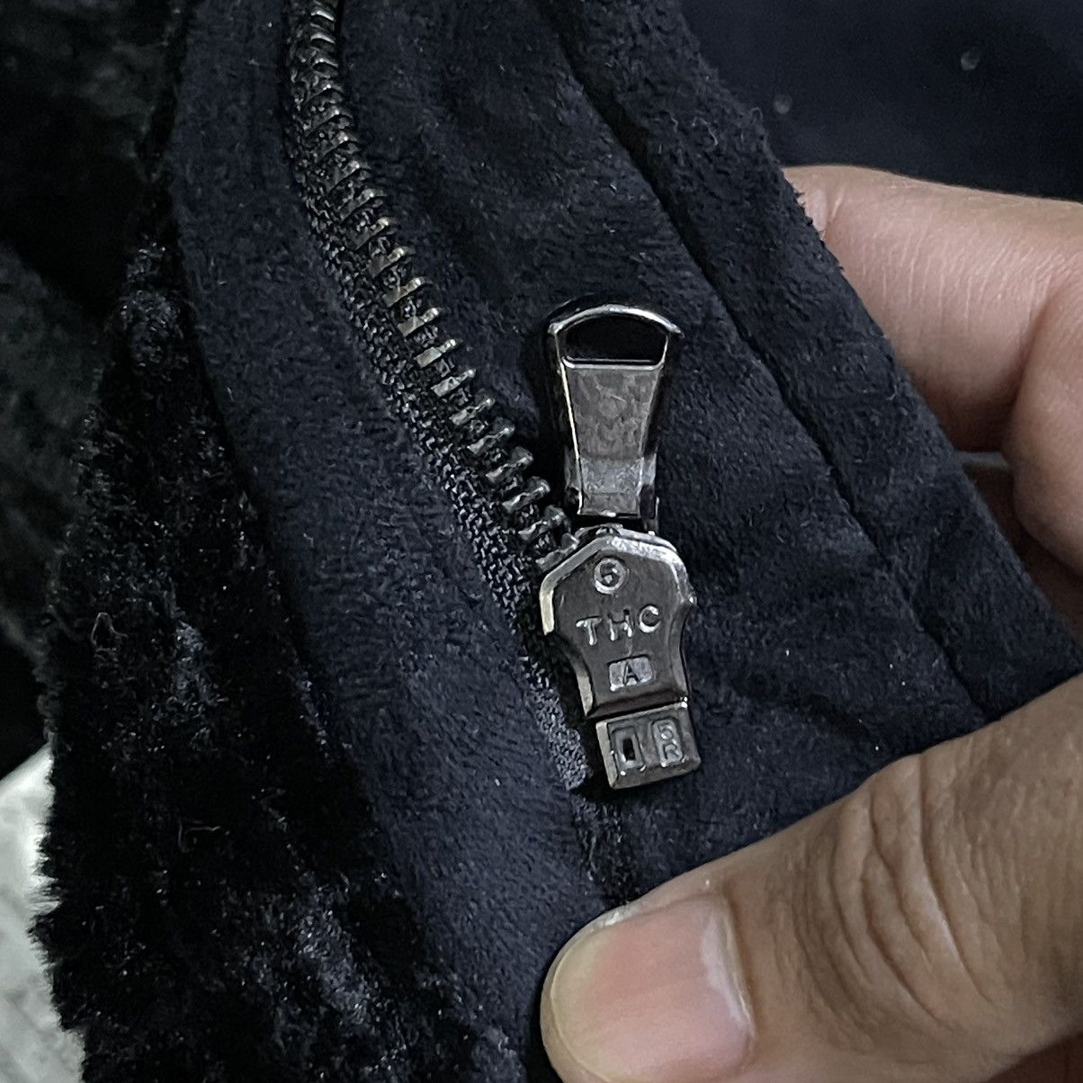 If Six Was Nine Vintage Gilevans Suede Fur Hooded Jacket Size US L / EU 52-54 / 3 - 11 Thumbnail