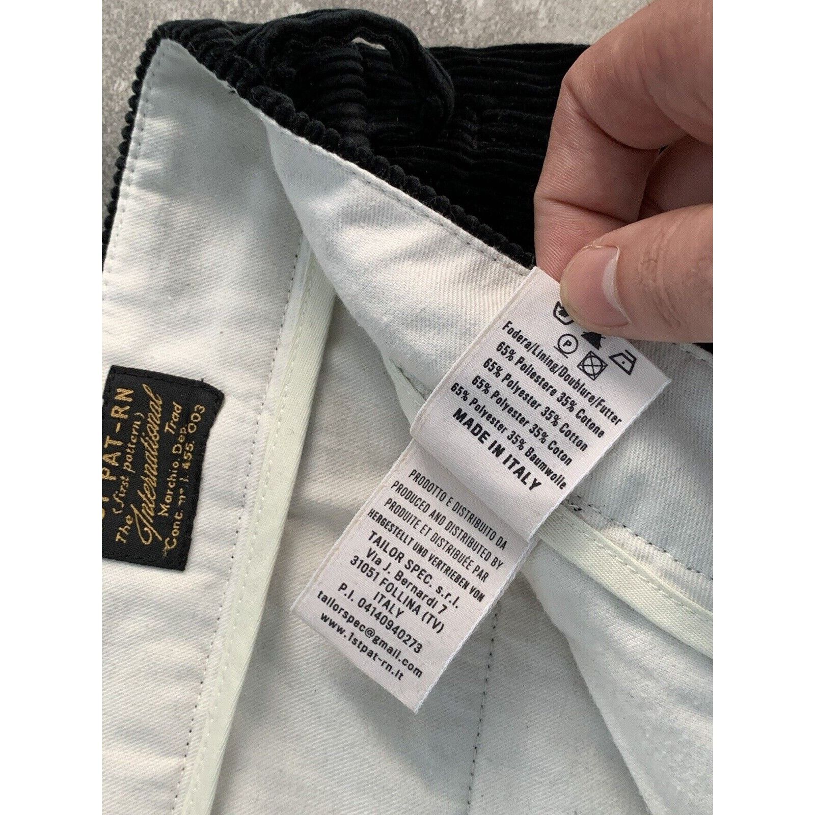1ST PAT-RN × Japanese Brand Men's 1st Pat-RN (First Pattern) CORDUROY Chino Pants XL W36 Size US 38 / EU 54 - 16 Thumbnail